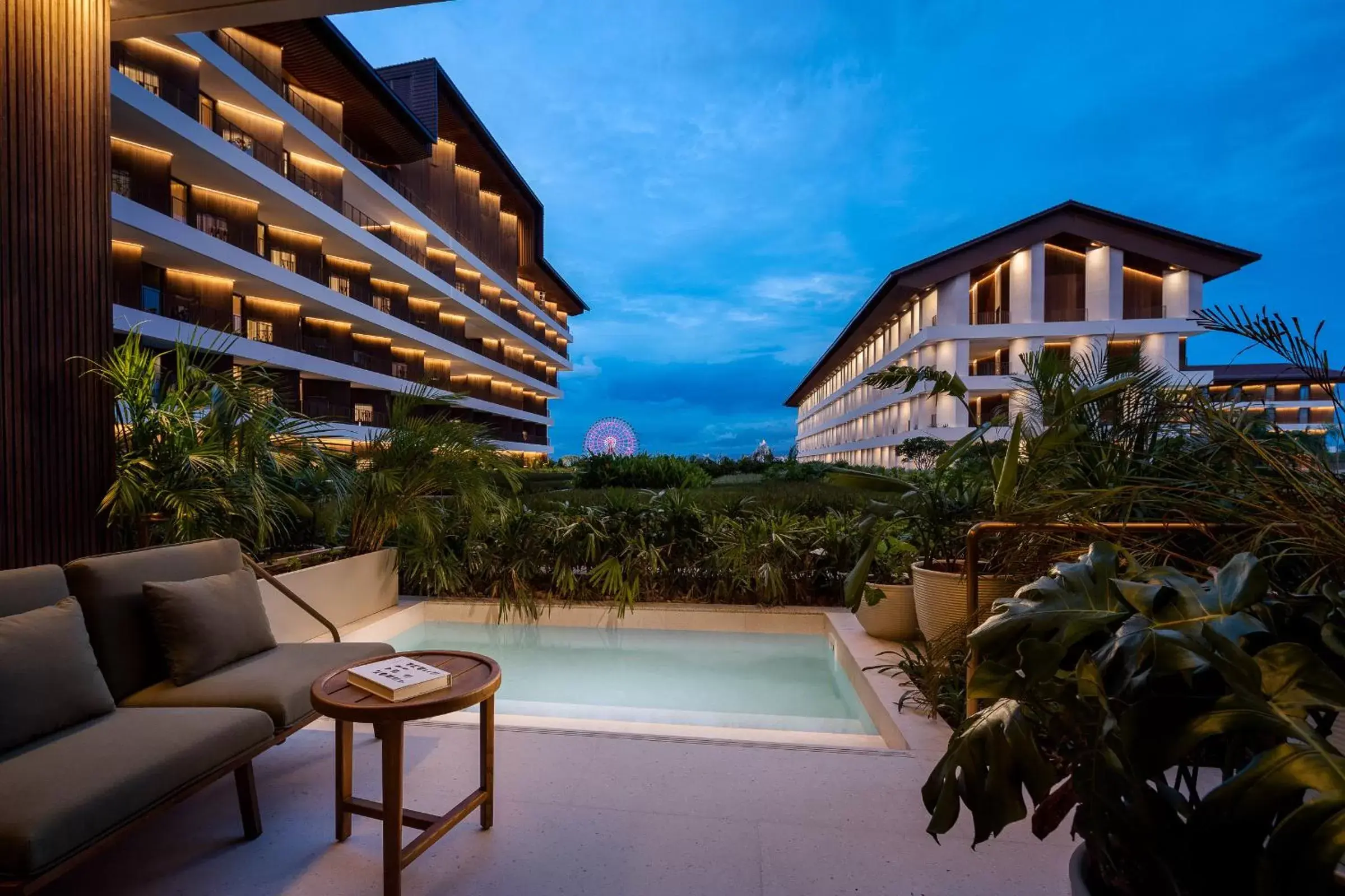 Balcony/Terrace, Swimming Pool in The Taikang Sanya, a Tribute Portfolio Resort