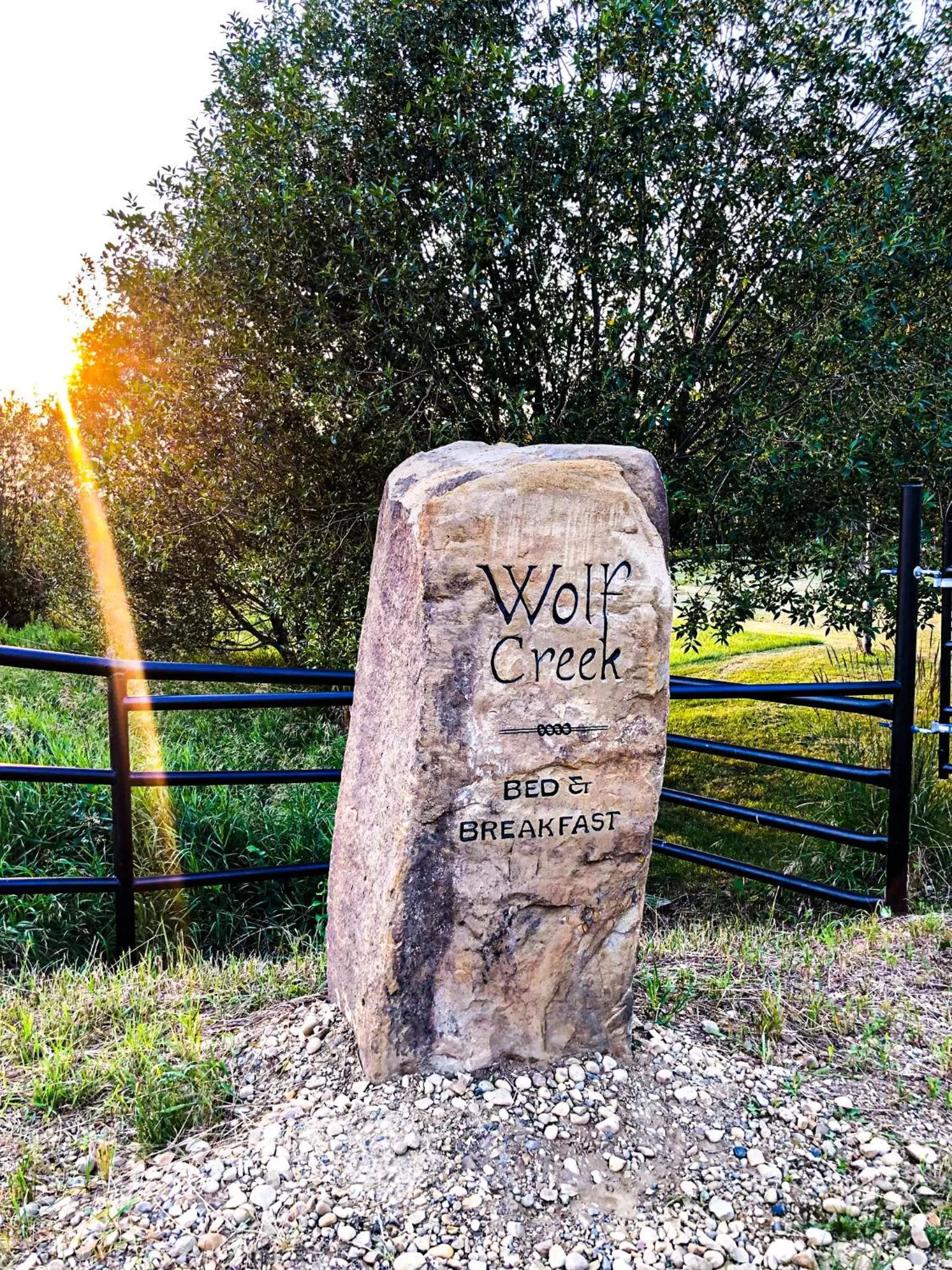 Logo/Certificate/Sign in Wolf Creek Bed and Breakfast