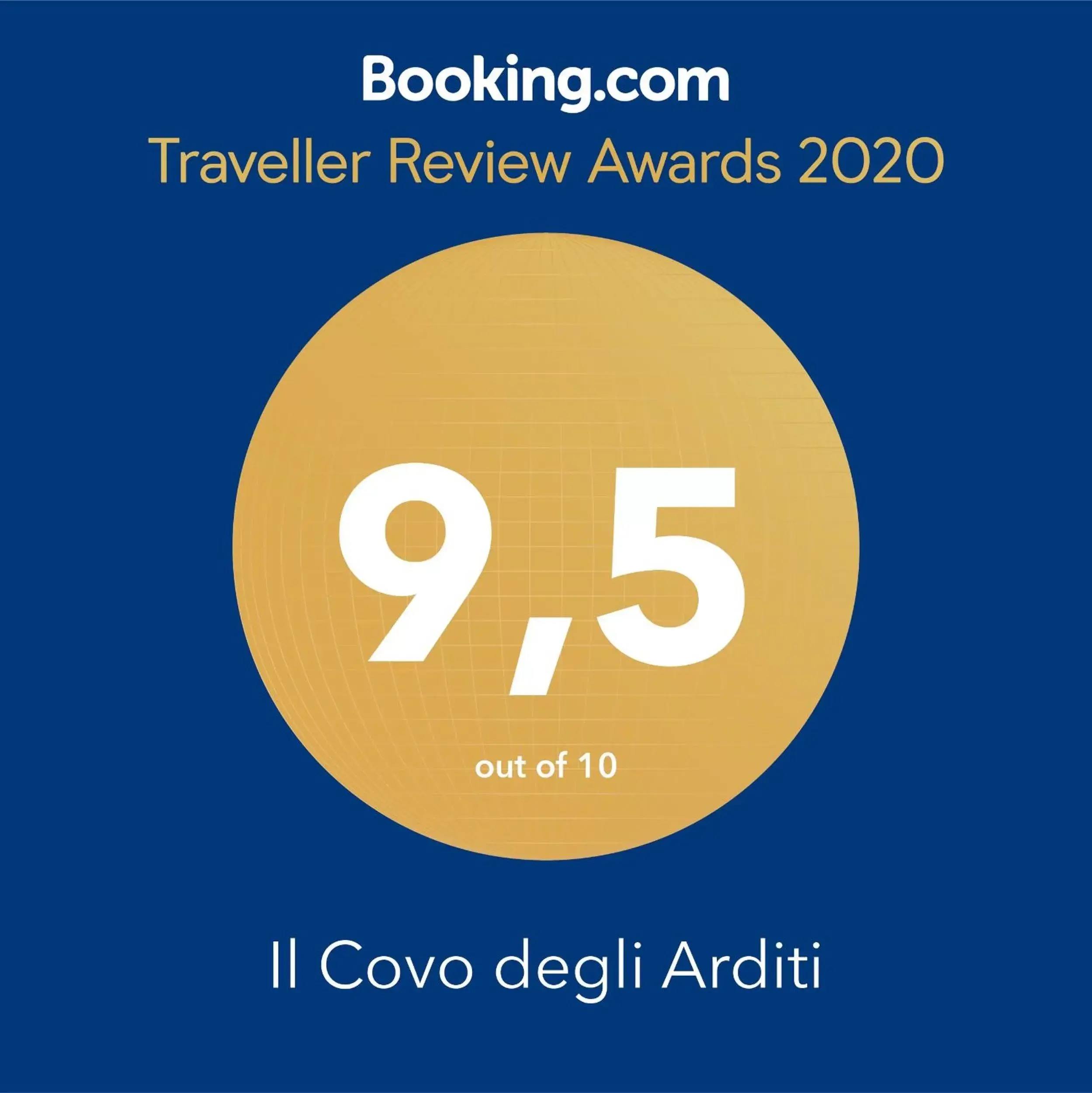 Certificate/Award in Il Covo degli Arditi B&B