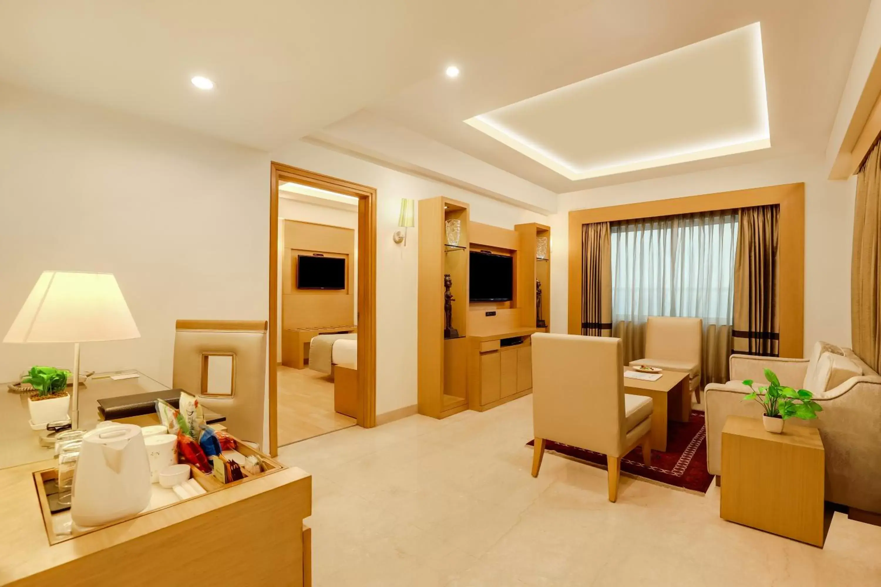 Living room in Lemon Tree Premier, Delhi Airport