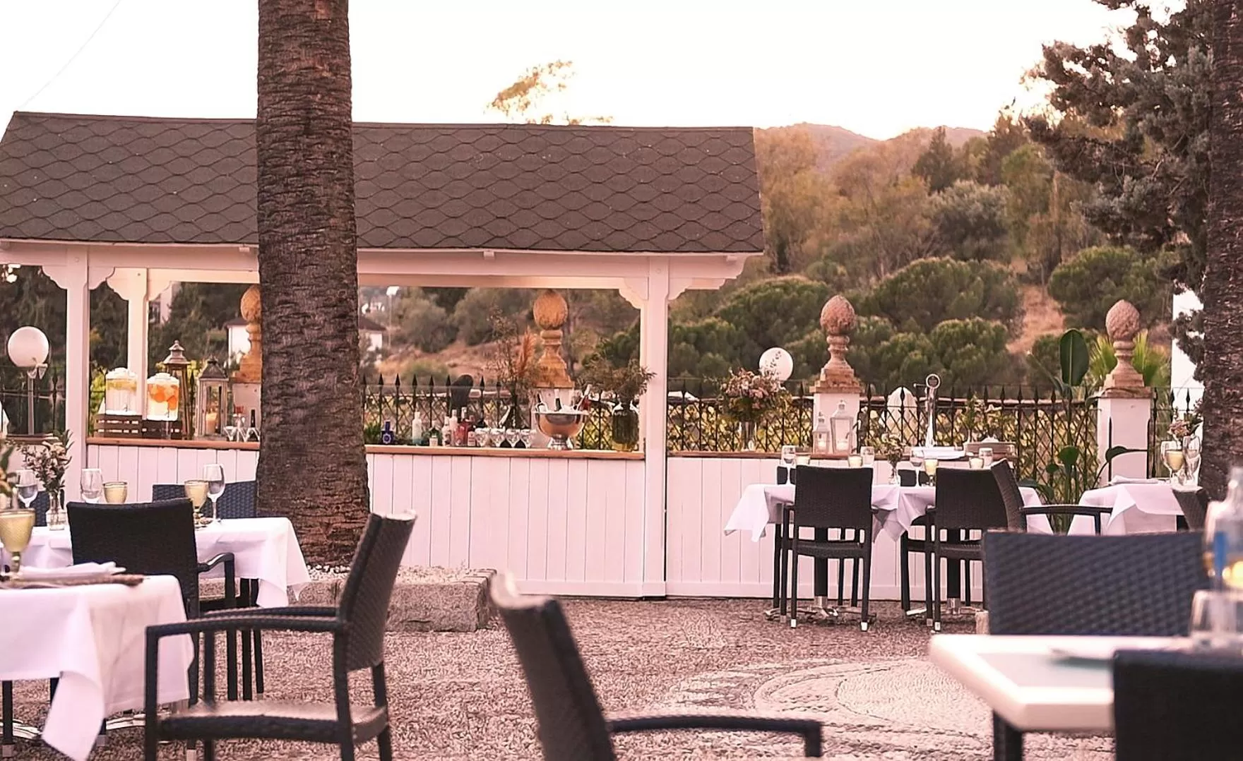 Restaurant/places to eat in Hotel Finca Los Abetos