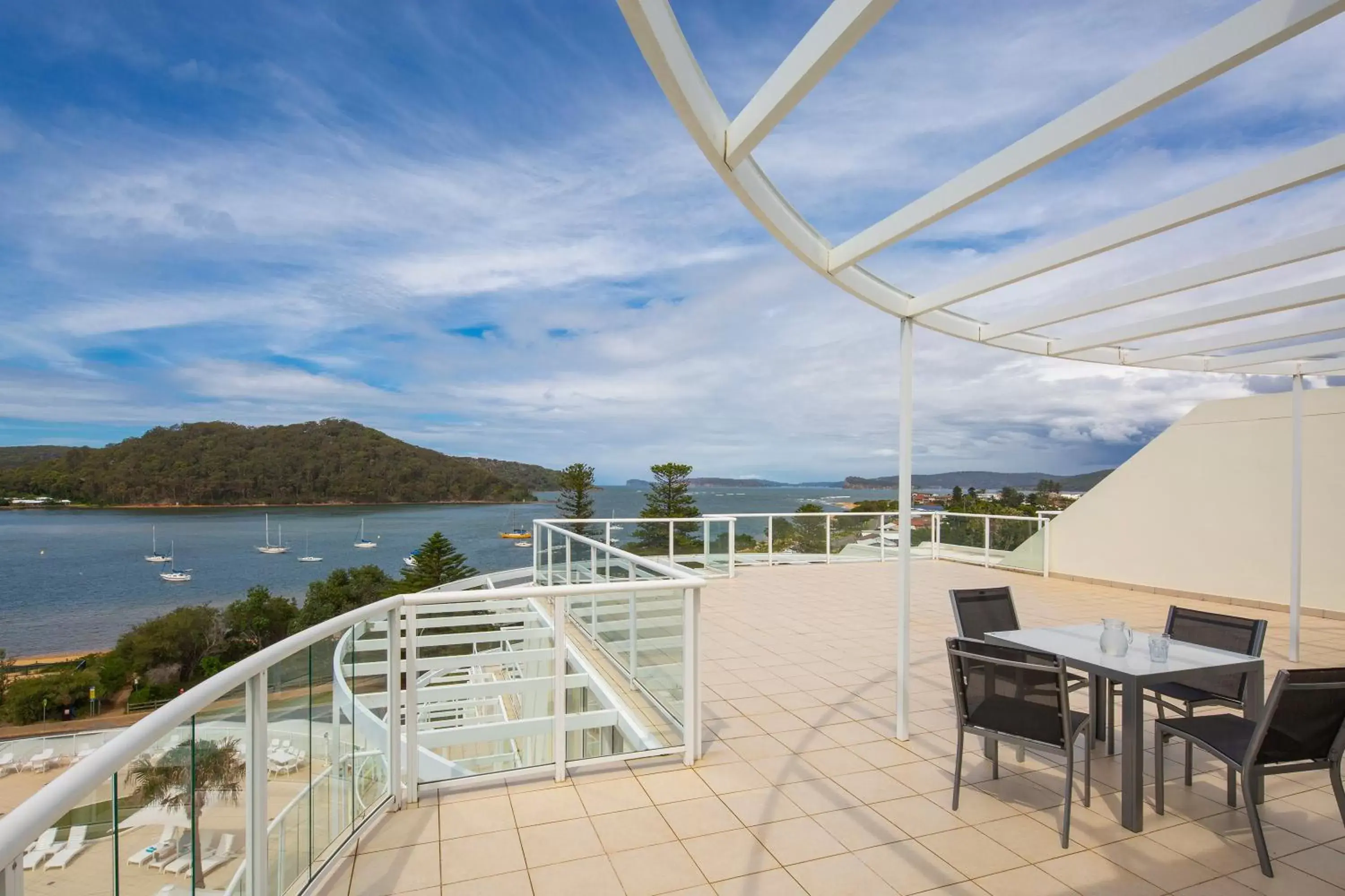 Balcony/Terrace in Mantra Ettalong Beach