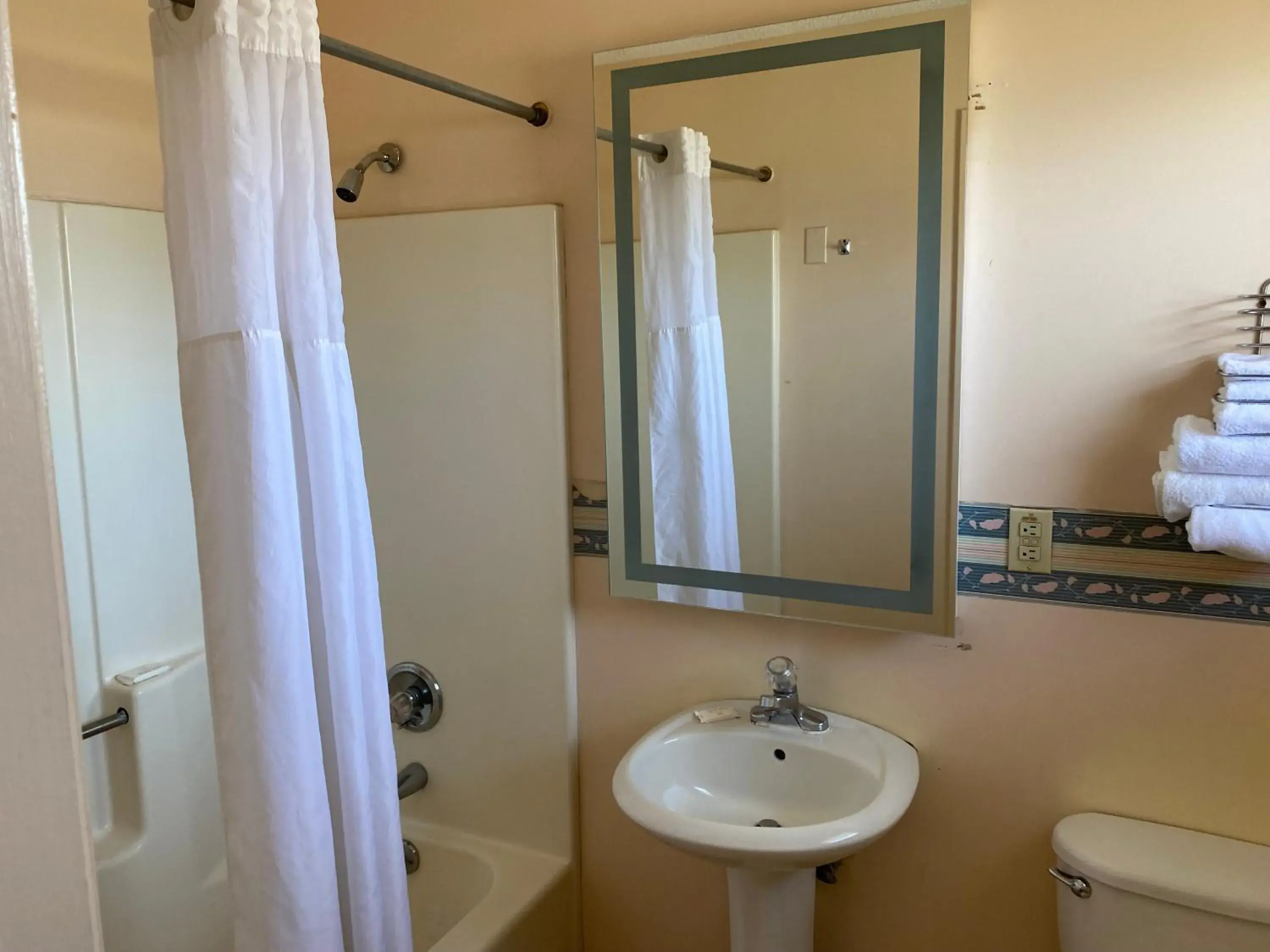 Shower, Bathroom in Budget Inn of Sebring