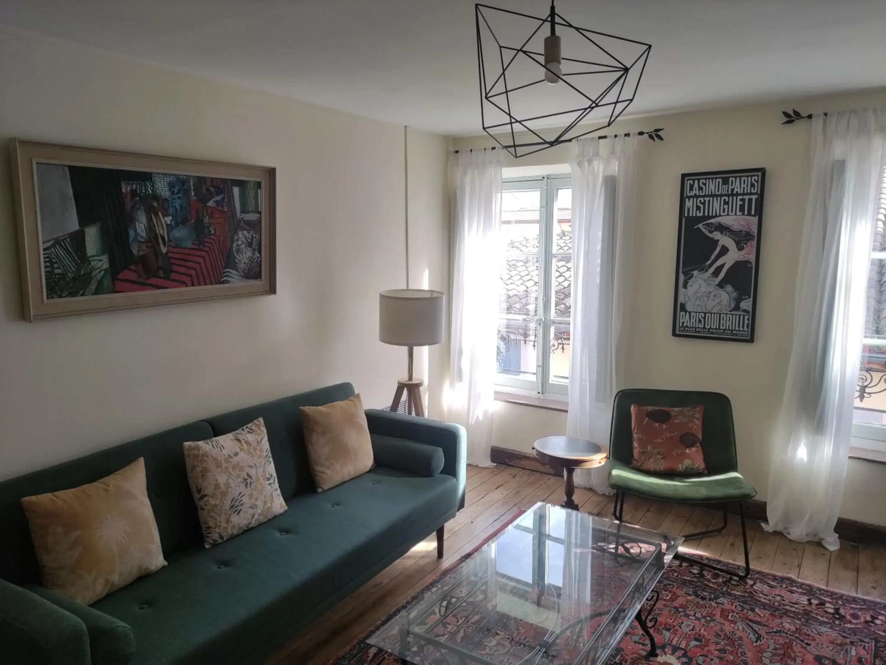 Living room, Seating Area in The Apartments, Rue Barbès