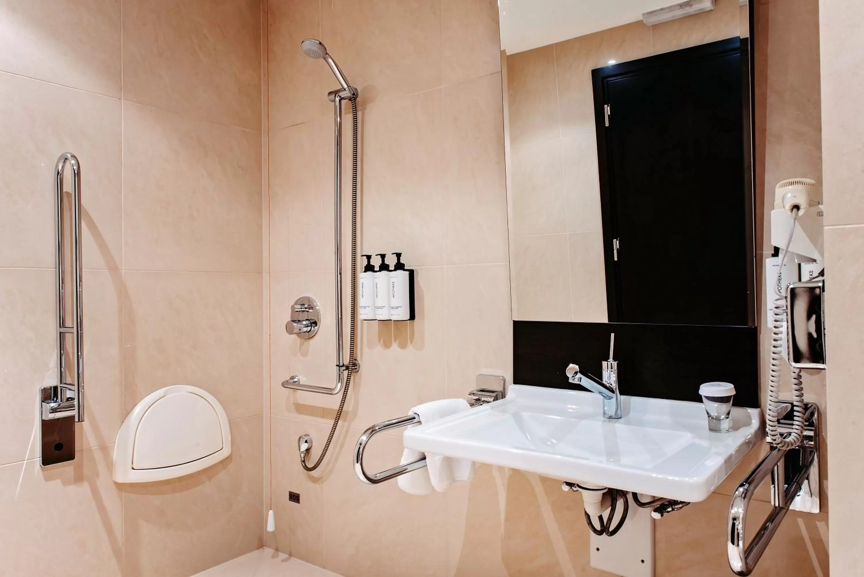Bathroom in Crowne Plaza Bratislava by IHG