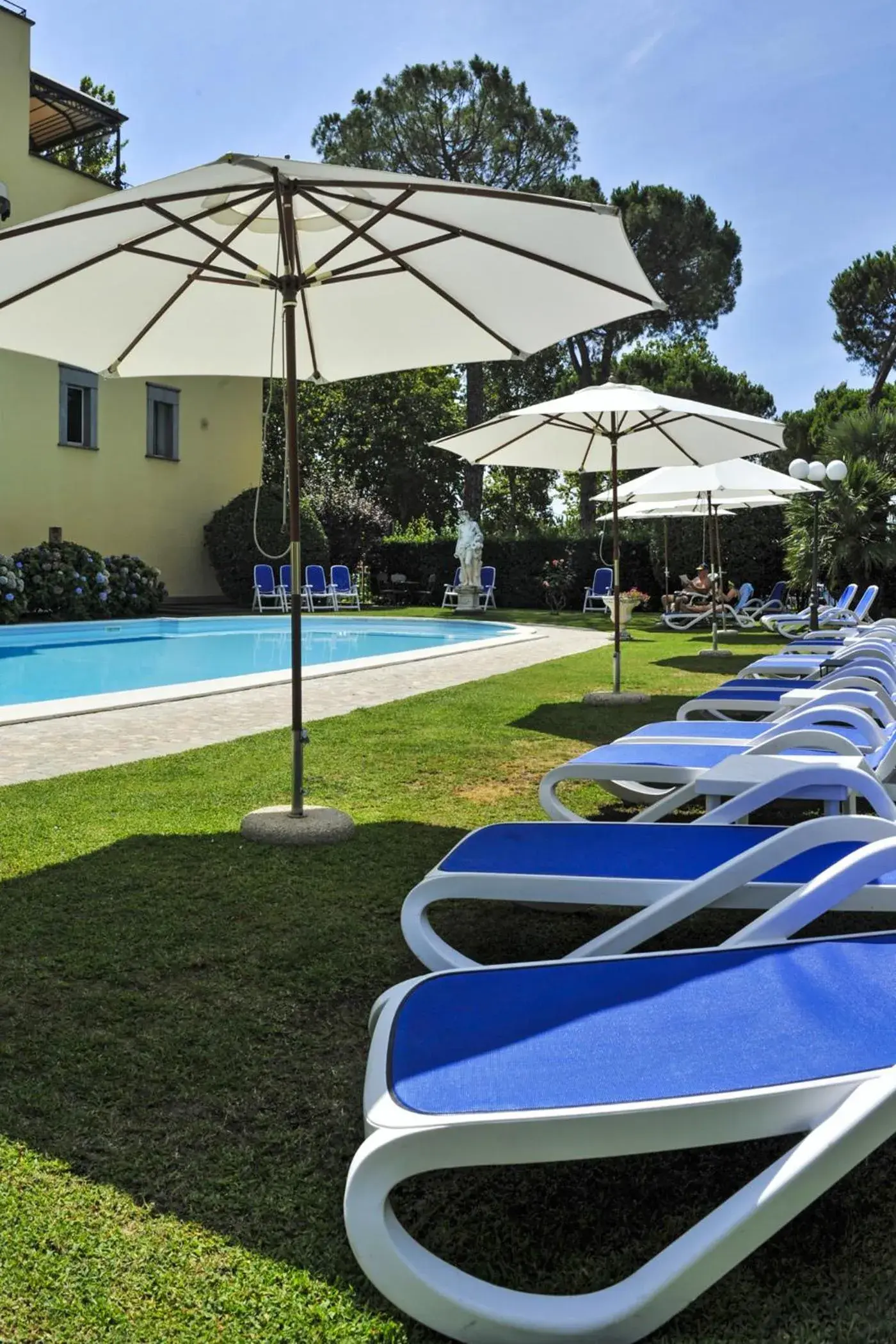 Summer, Swimming Pool in Hotel Royal