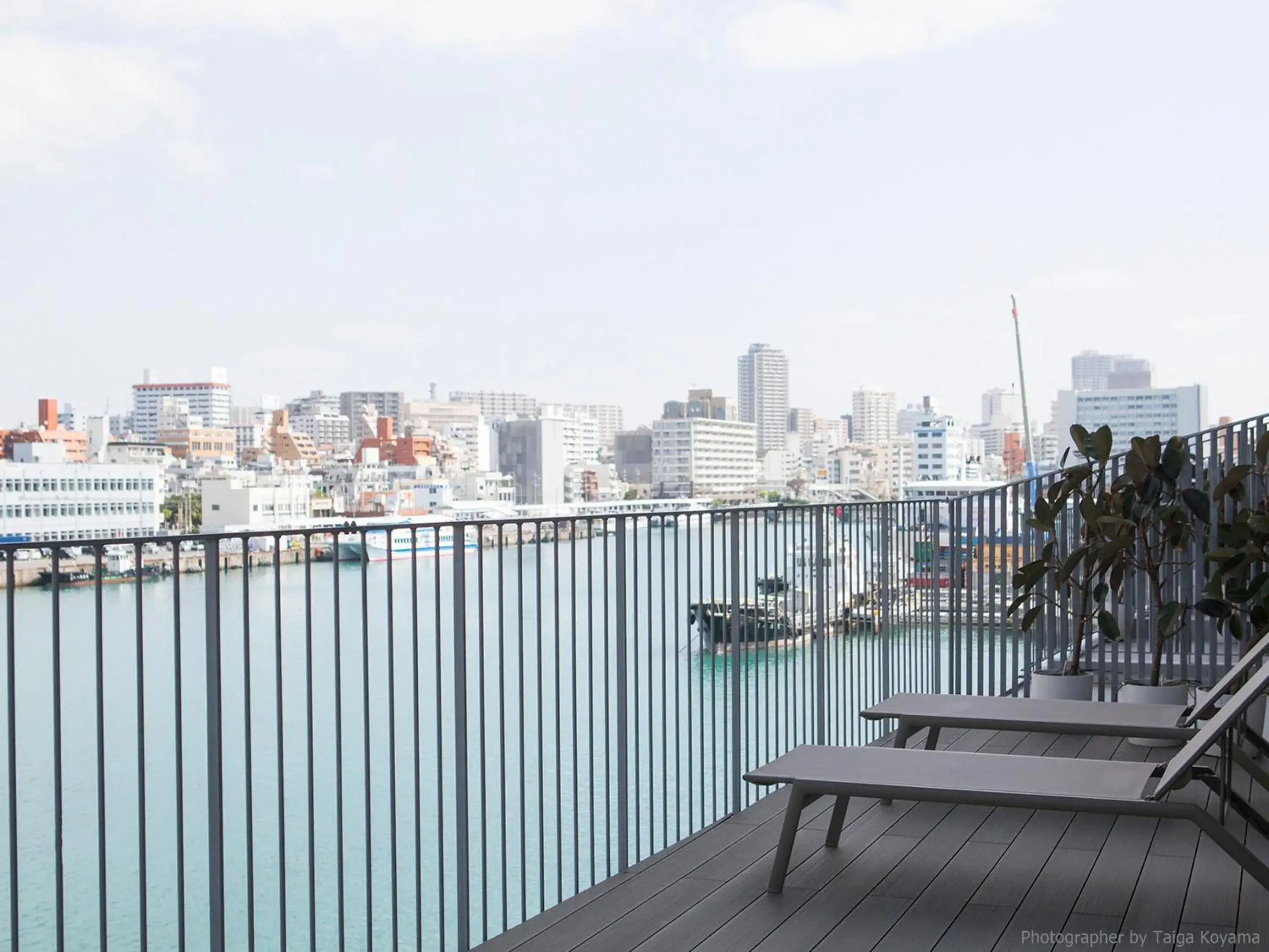 Balcony/Terrace in HOTEL ANTEROOM NAHA