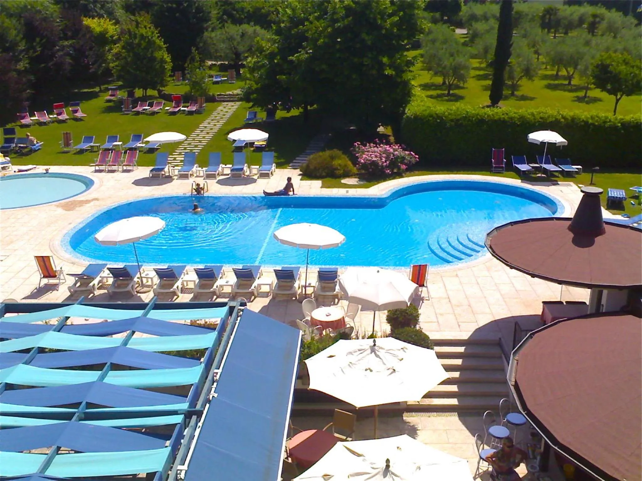 Swimming pool in Parc Hotel Casa Mia