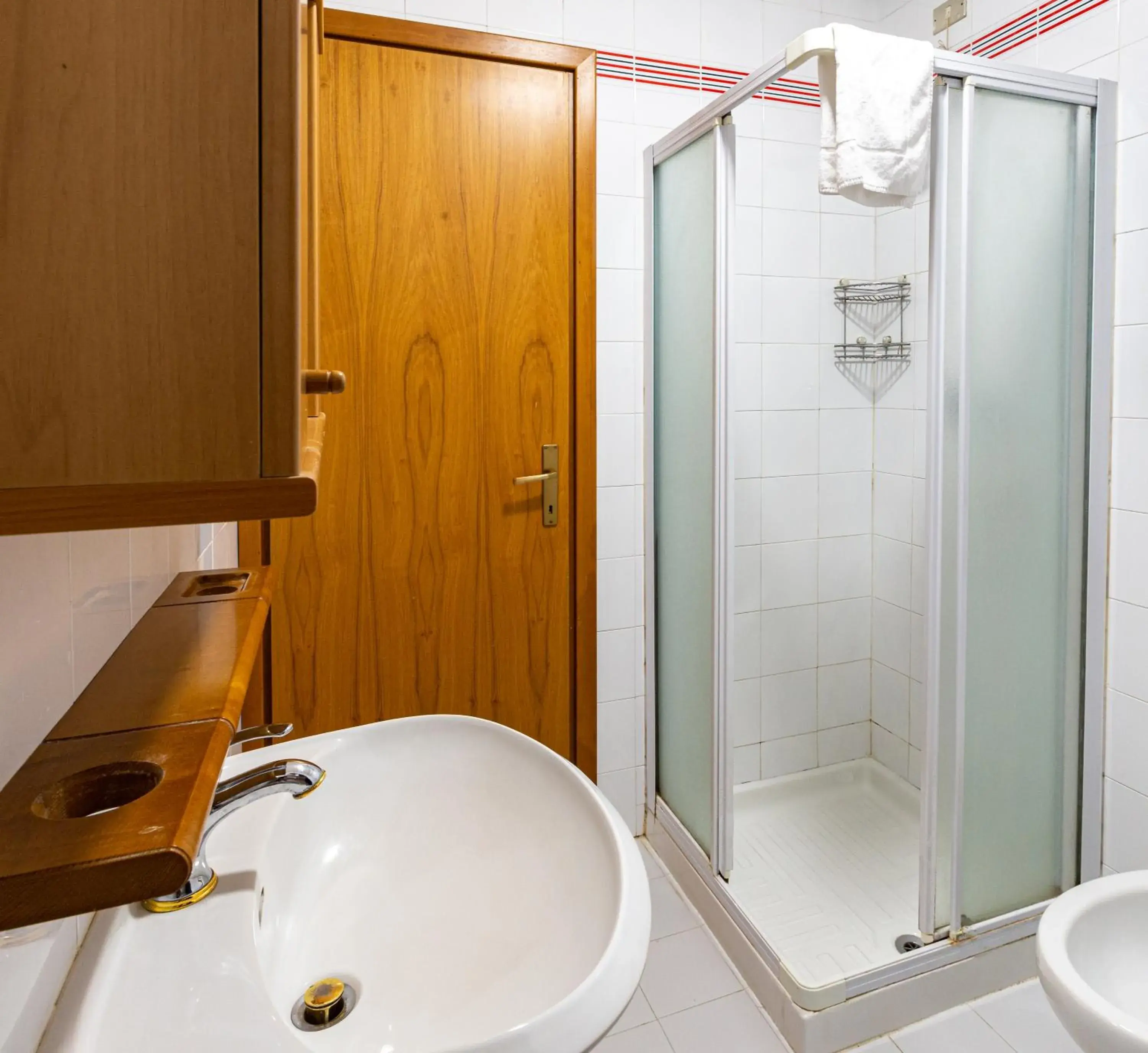 Shower, Bathroom in Attianese Hotel Restaurant