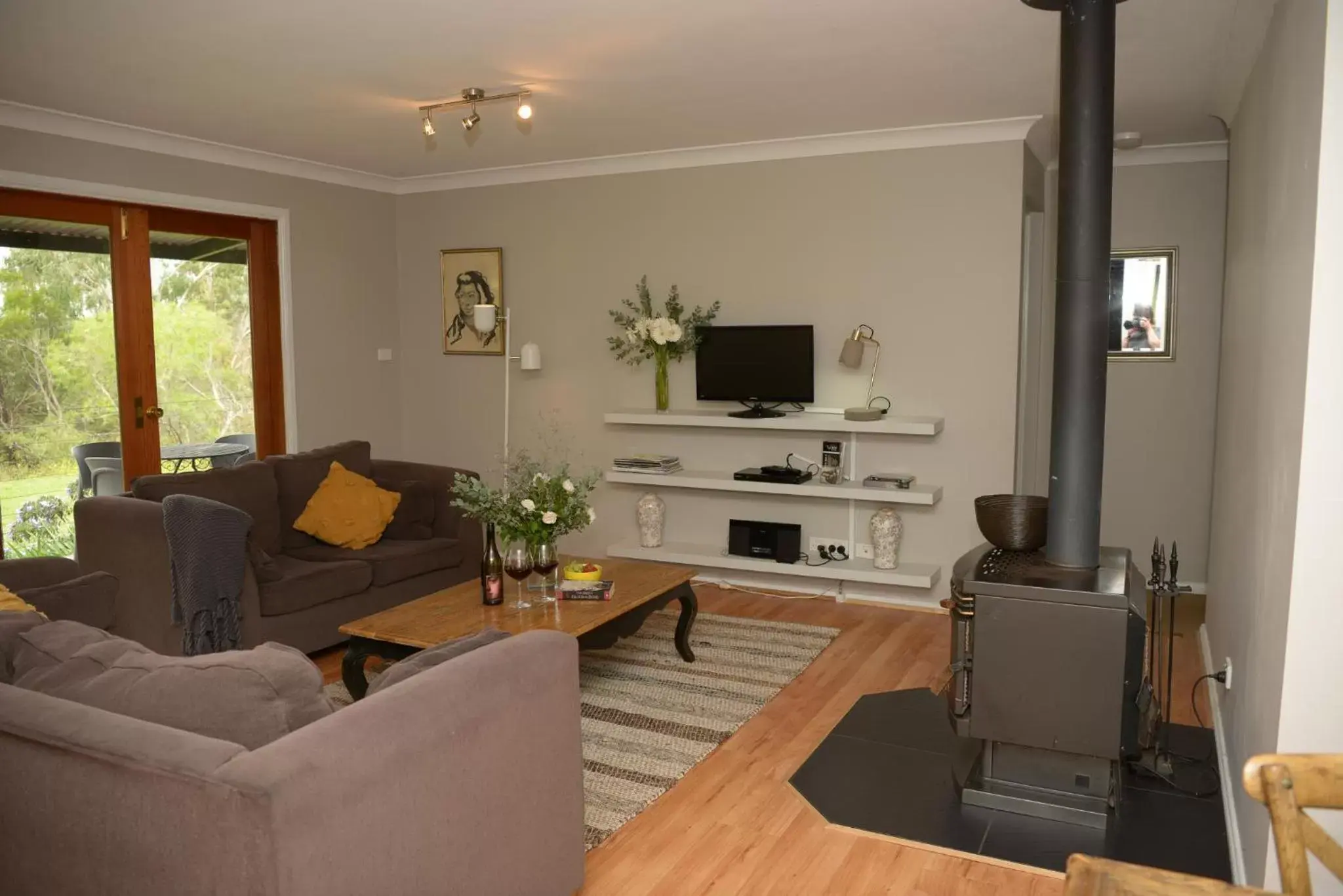 Living room, Seating Area in Borrodell Vineyard