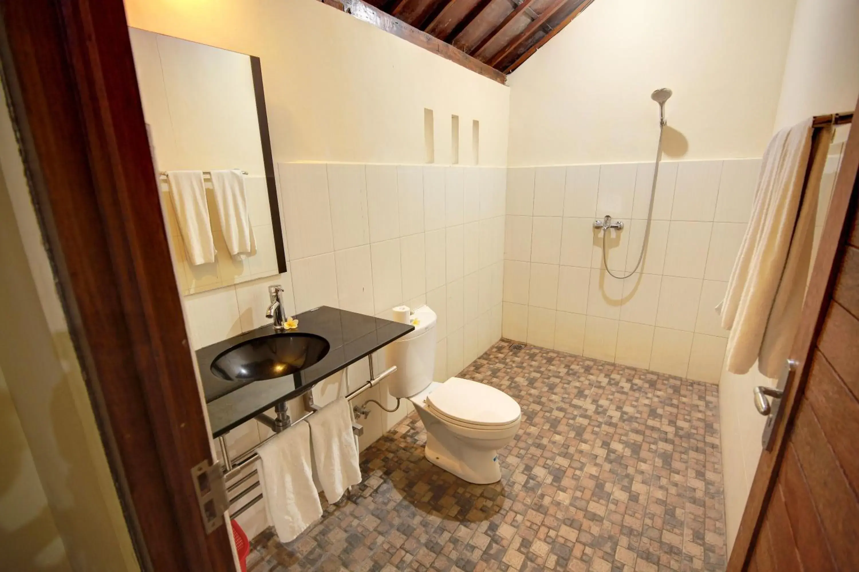 Bathroom in Bali Dream Resort Ubud Bathroom in Bali Dream Resort Ubud