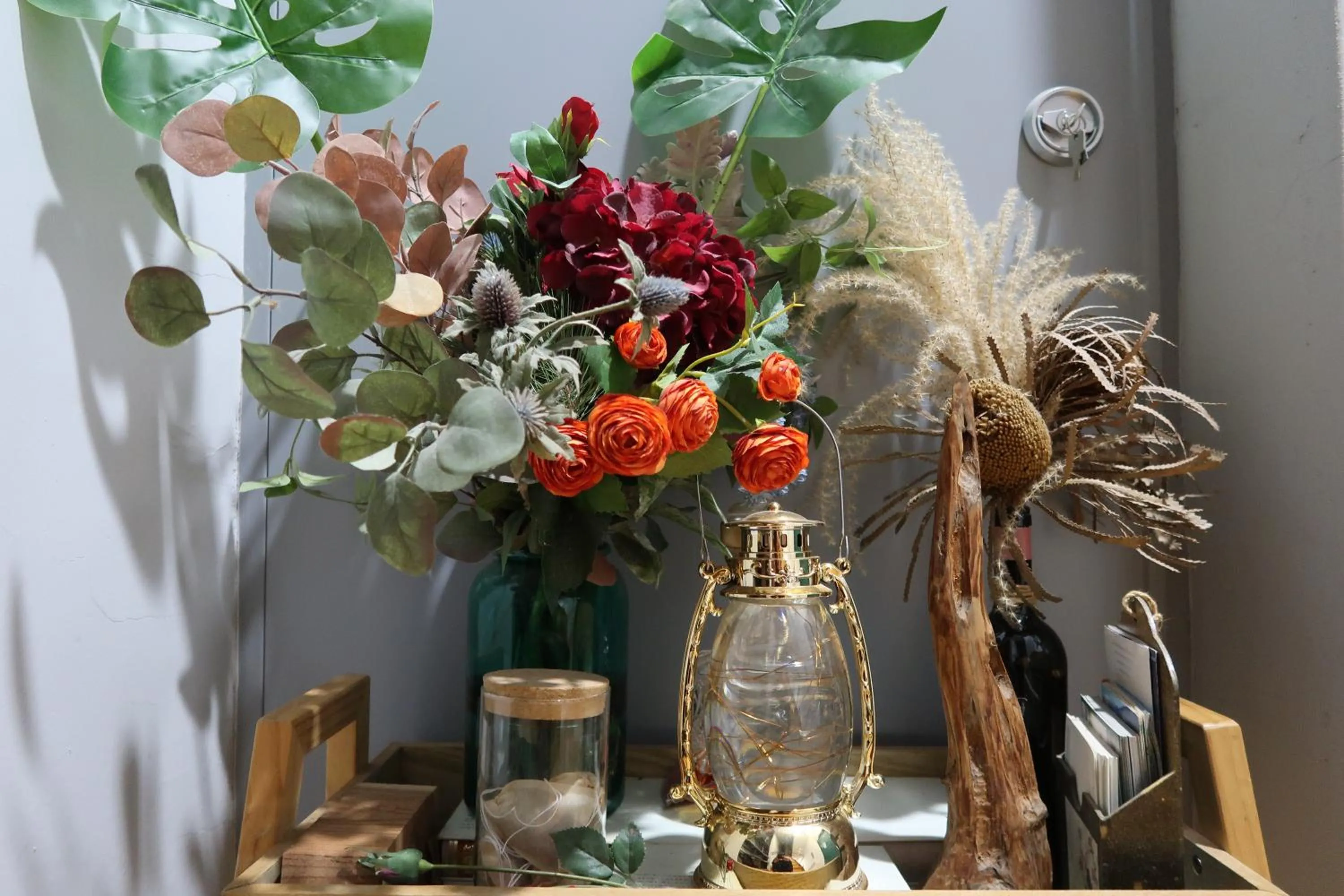 Decorative detail in Andong Poong-gyung HOSTEL n LIBRARY