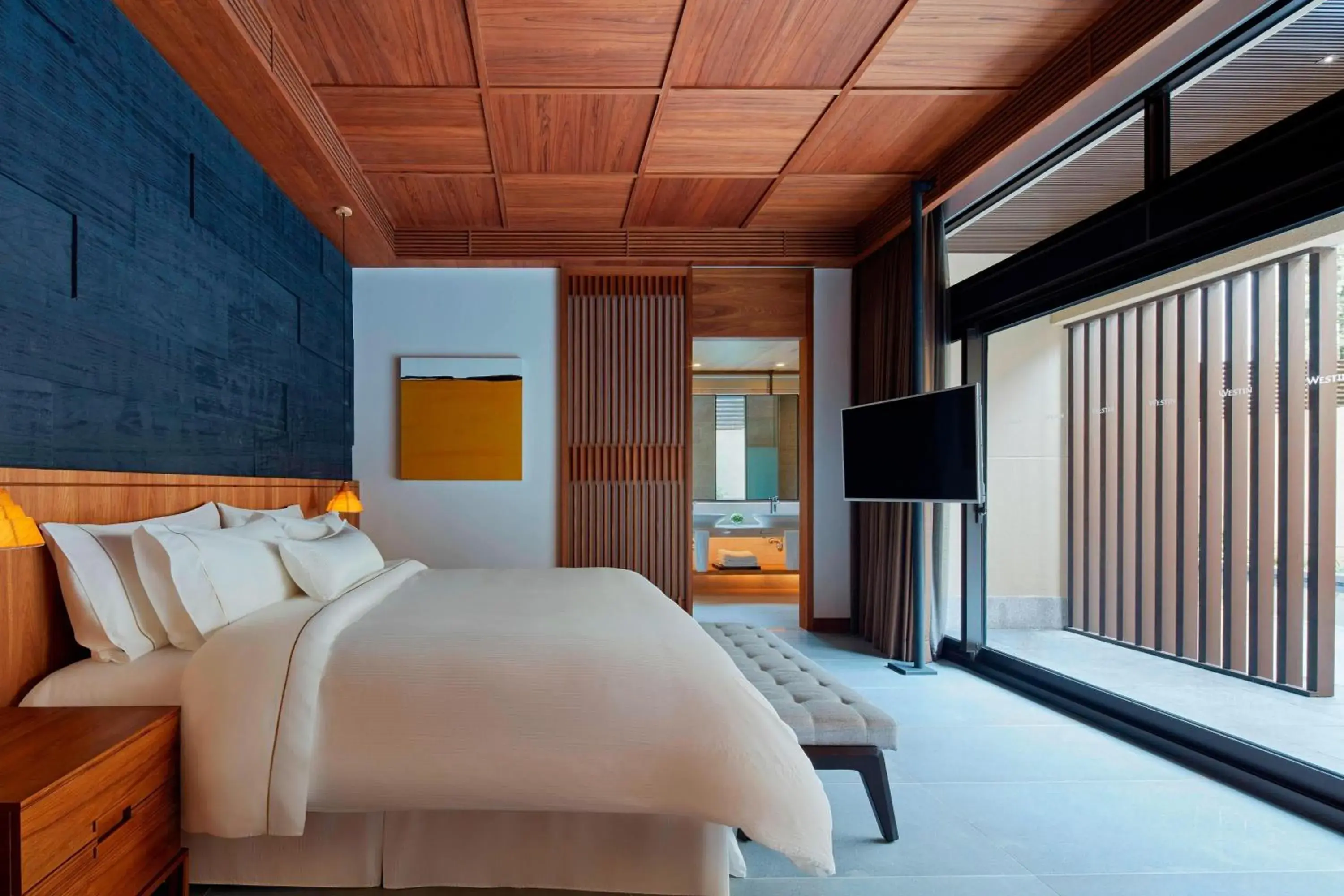 Bedroom in The Westin Yilan Resort