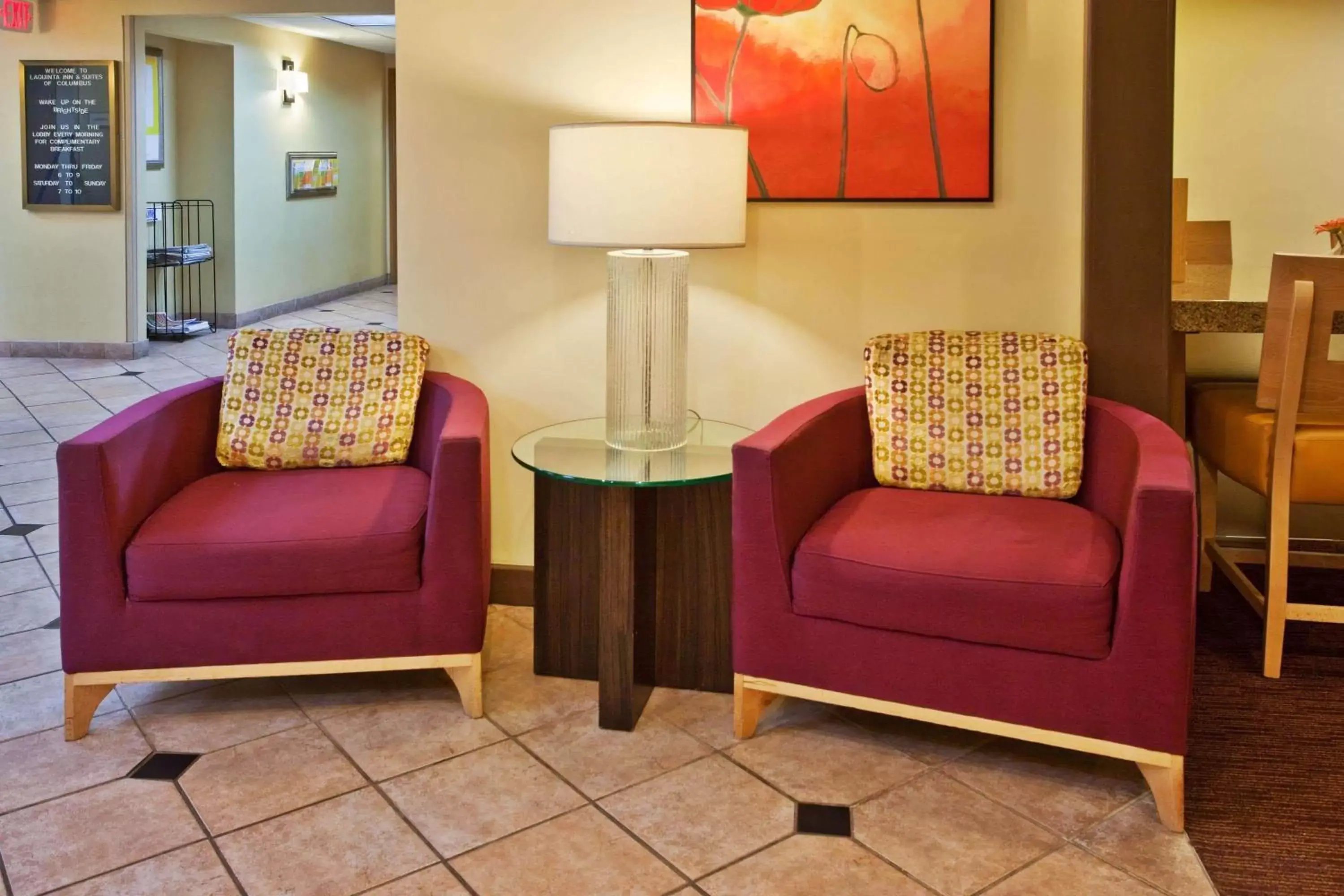 Lobby or reception, Seating Area in La Quinta by Wyndham Columbus State University
