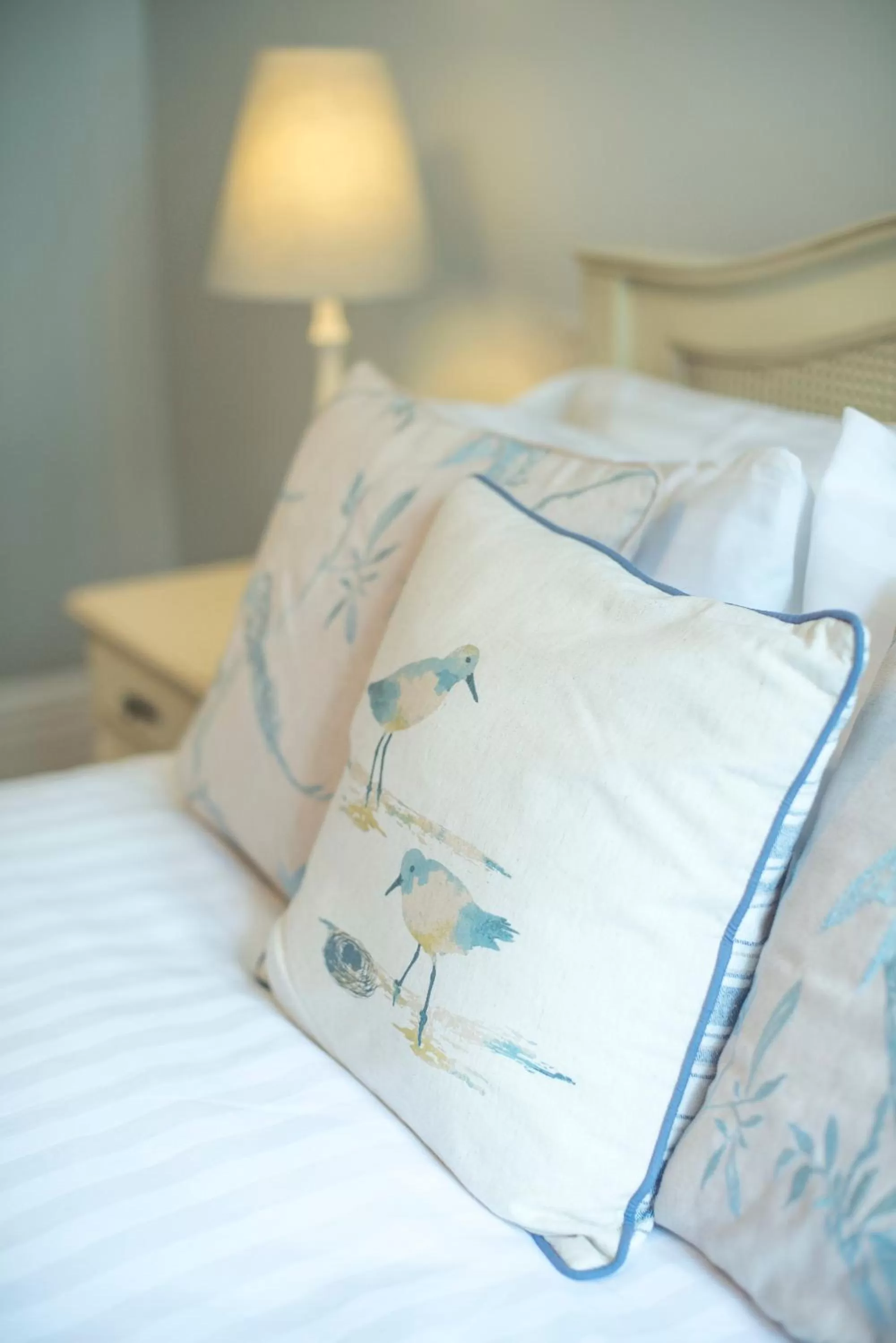 Decorative detail, Bed in The Penrallt Country House Hotel