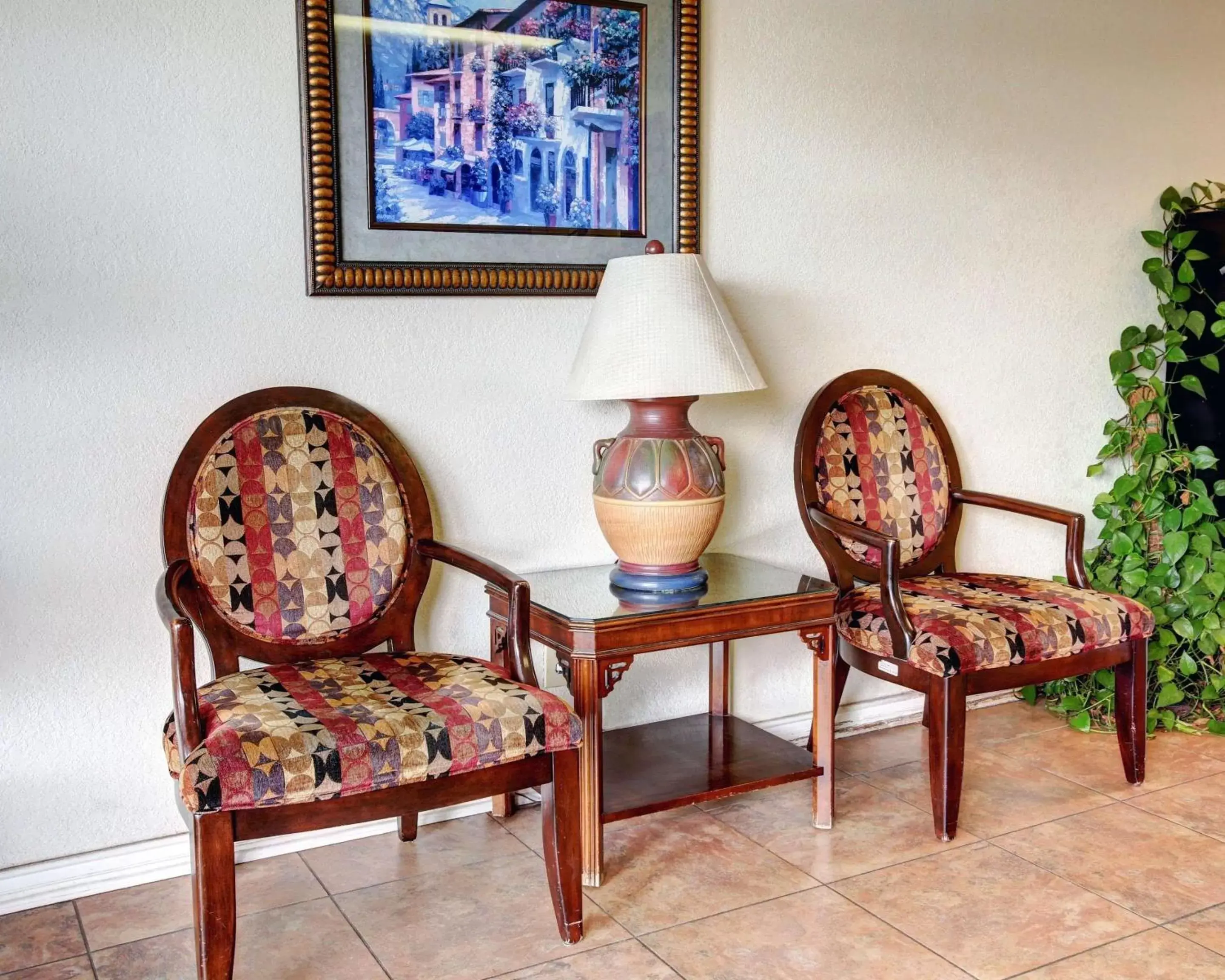 Lobby or reception, Seating Area in Rodeway Inn New Braunfels