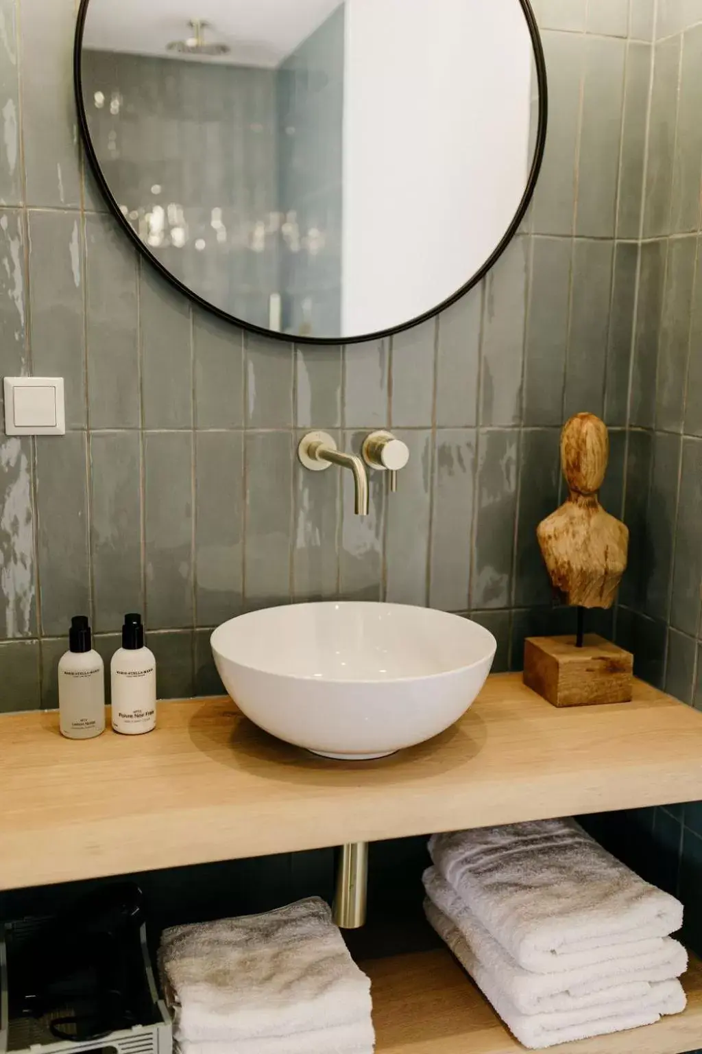 Bathroom in Slapen in de Molen