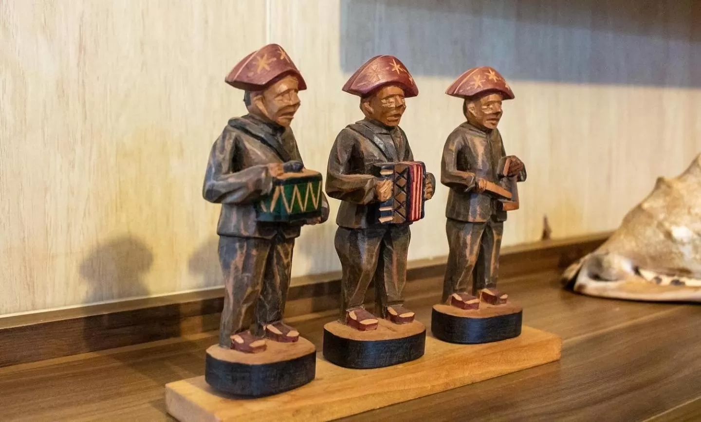 Living room in Pousada Jardim Brasília