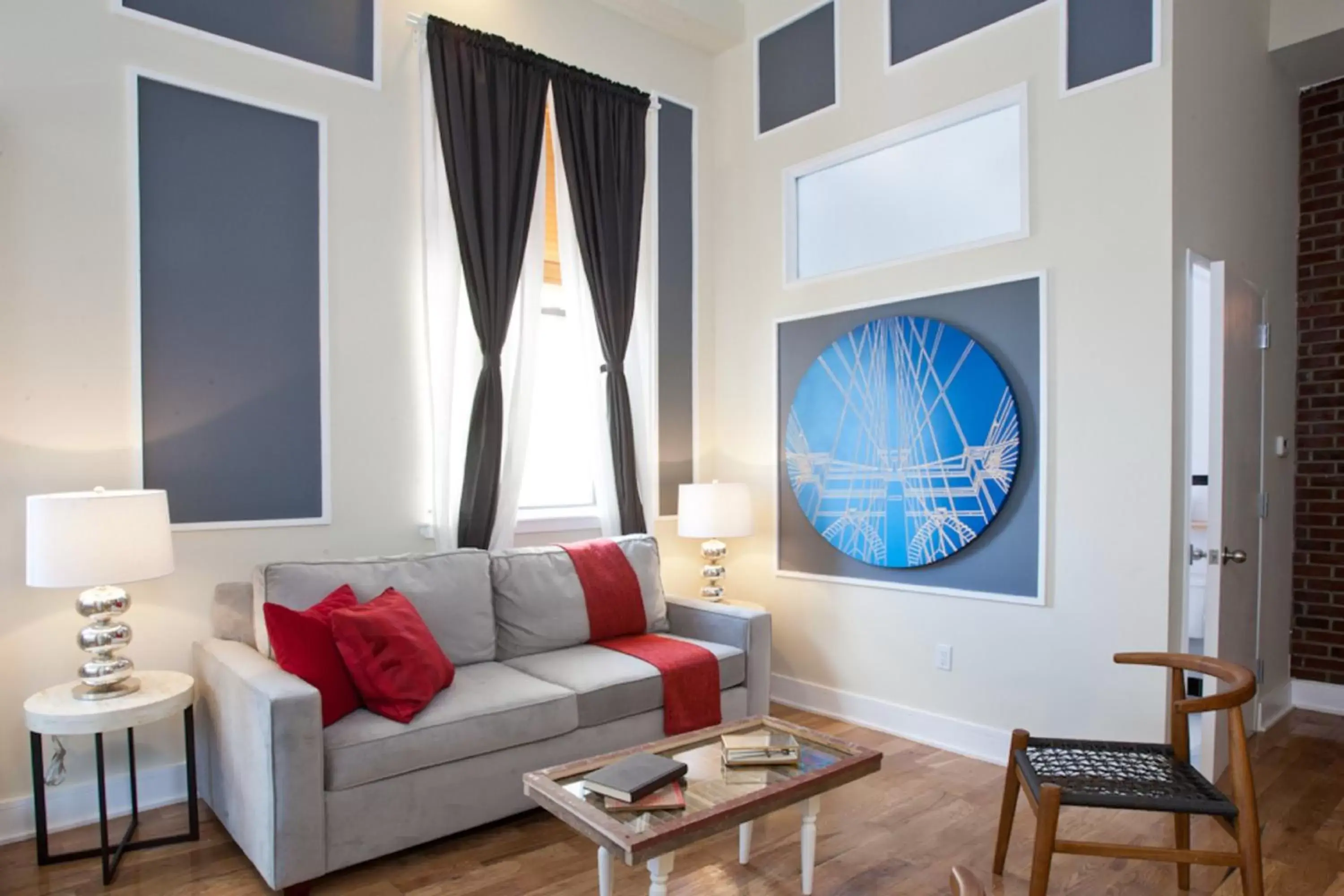 Living room, Seating Area in Henry Norman Hotel