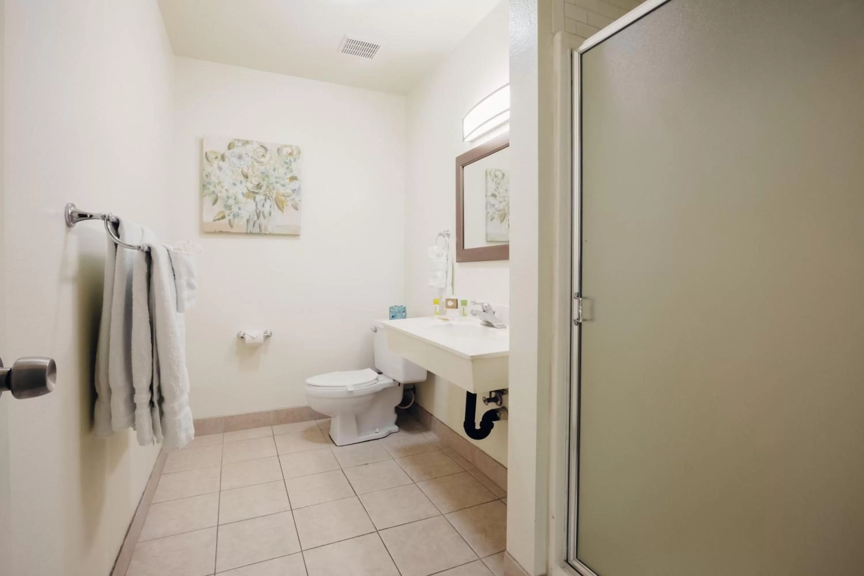 Bathroom in Vintage Lakeside Inn