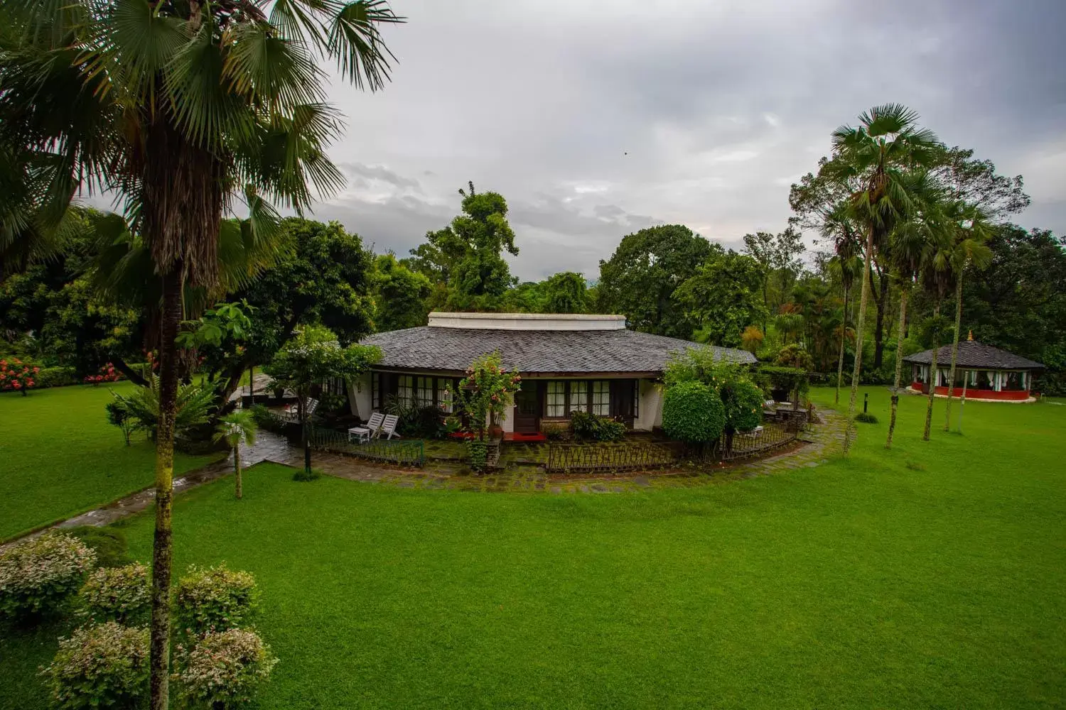 Garden, Property Building in Fish Tail Lodge