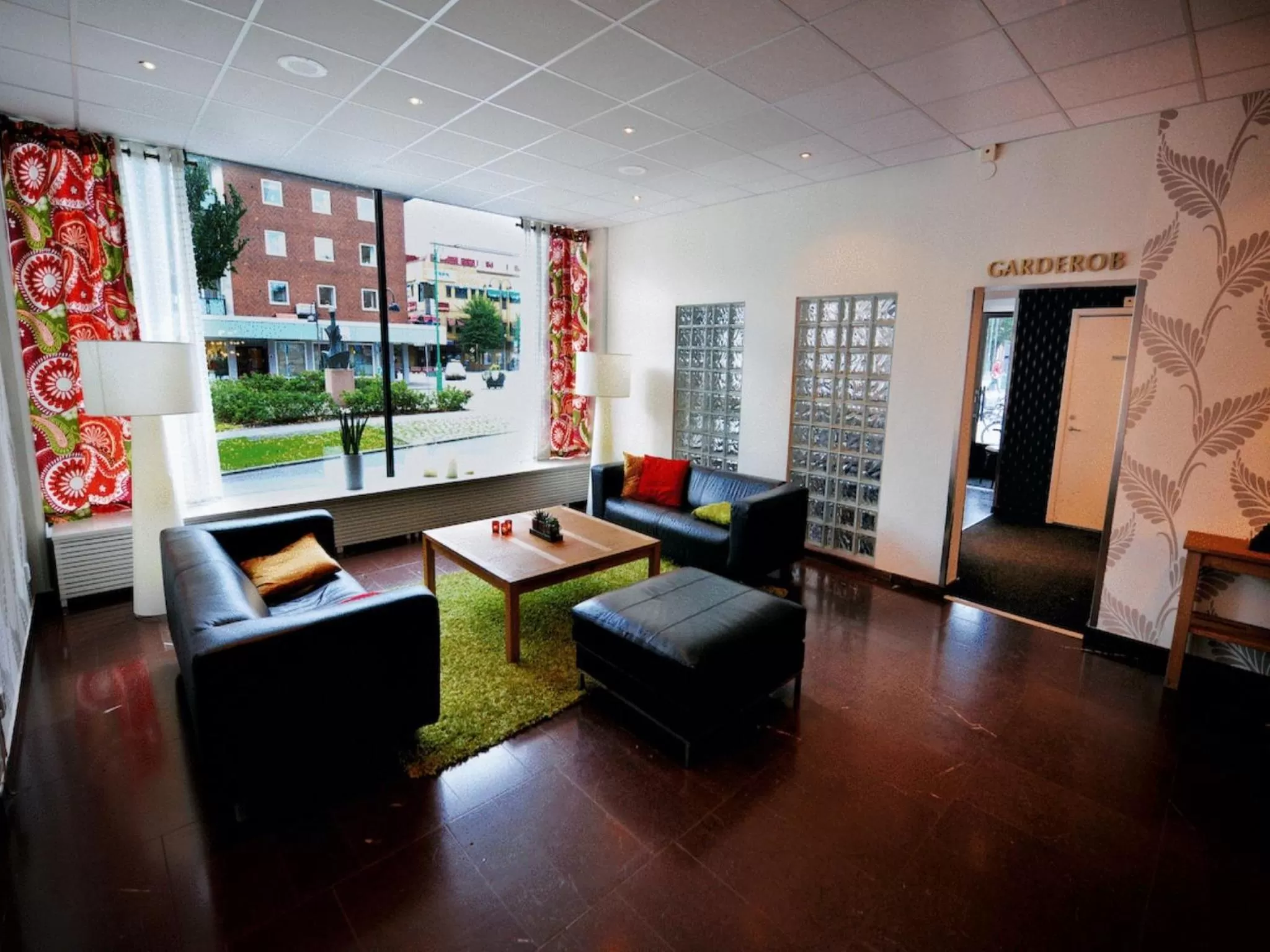 Lobby or reception in Hotell Högland