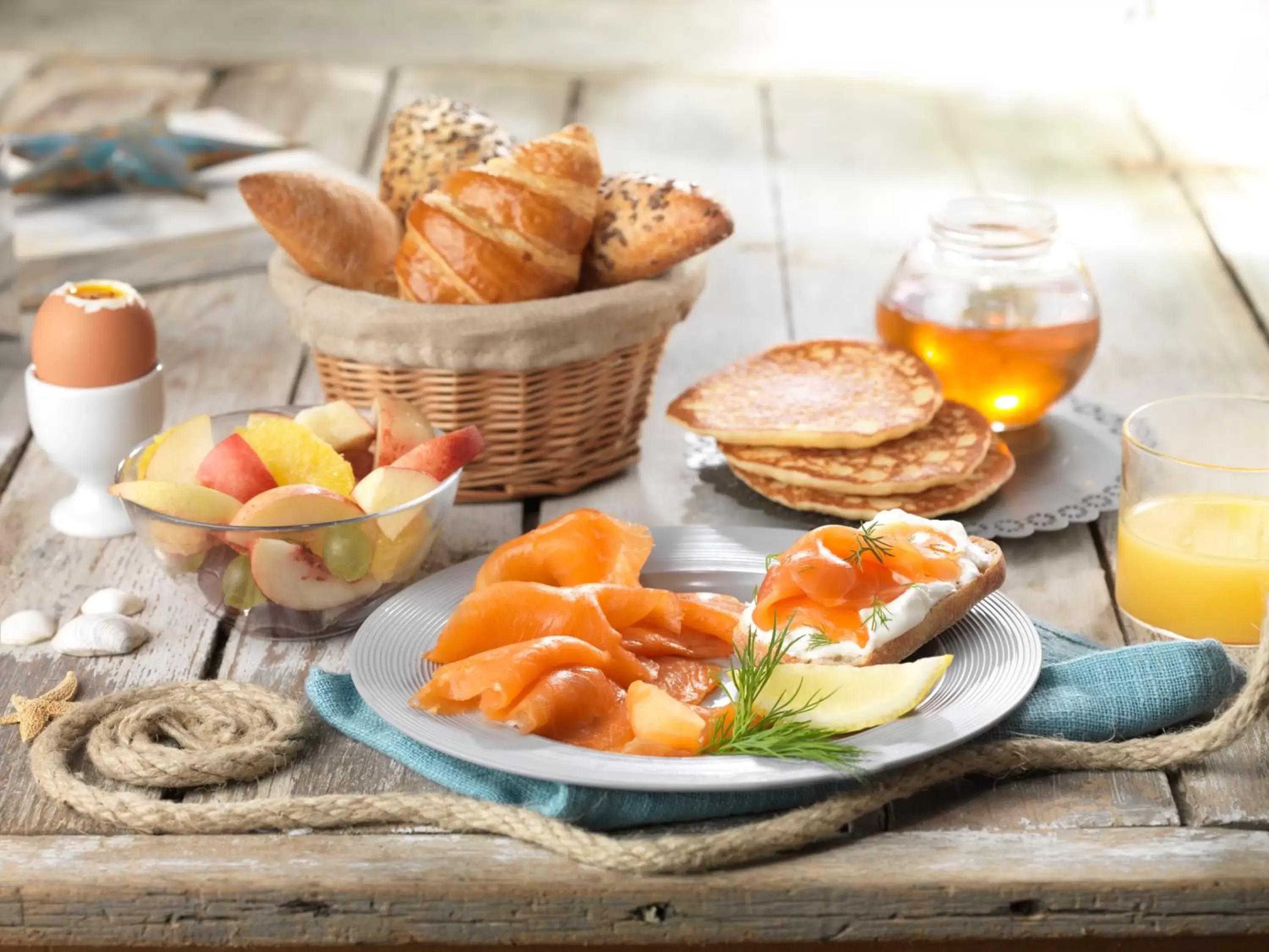 Continental breakfast, Breakfast in Disney Newport Bay Club