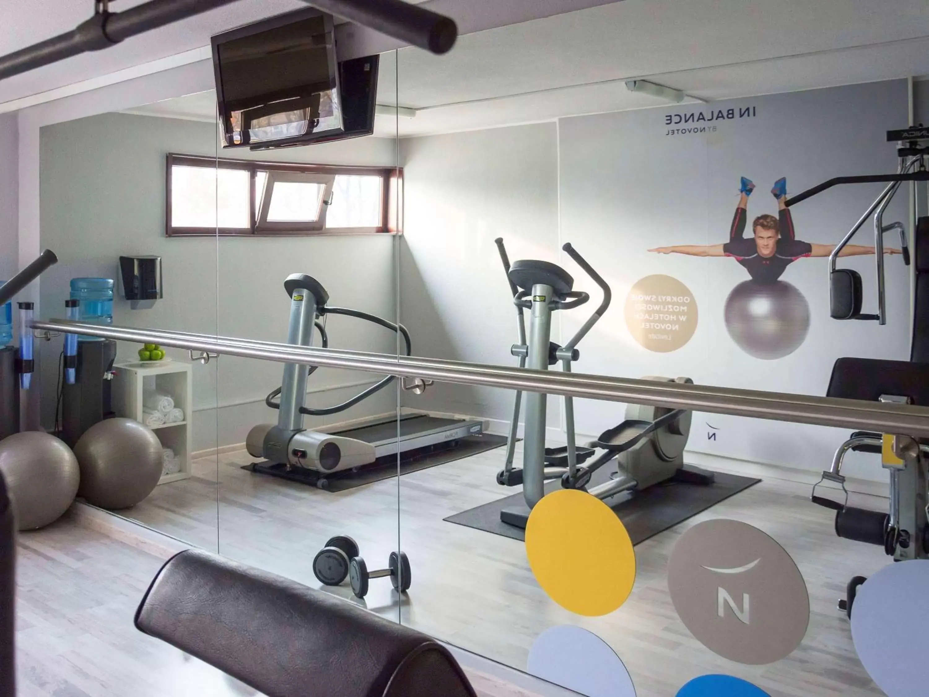 Fitness centre/facilities in Novotel Gdansk Centrum