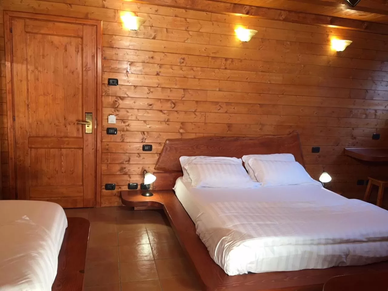 Bedroom, Bed in Resort Ninfea San Pellegrino Terme