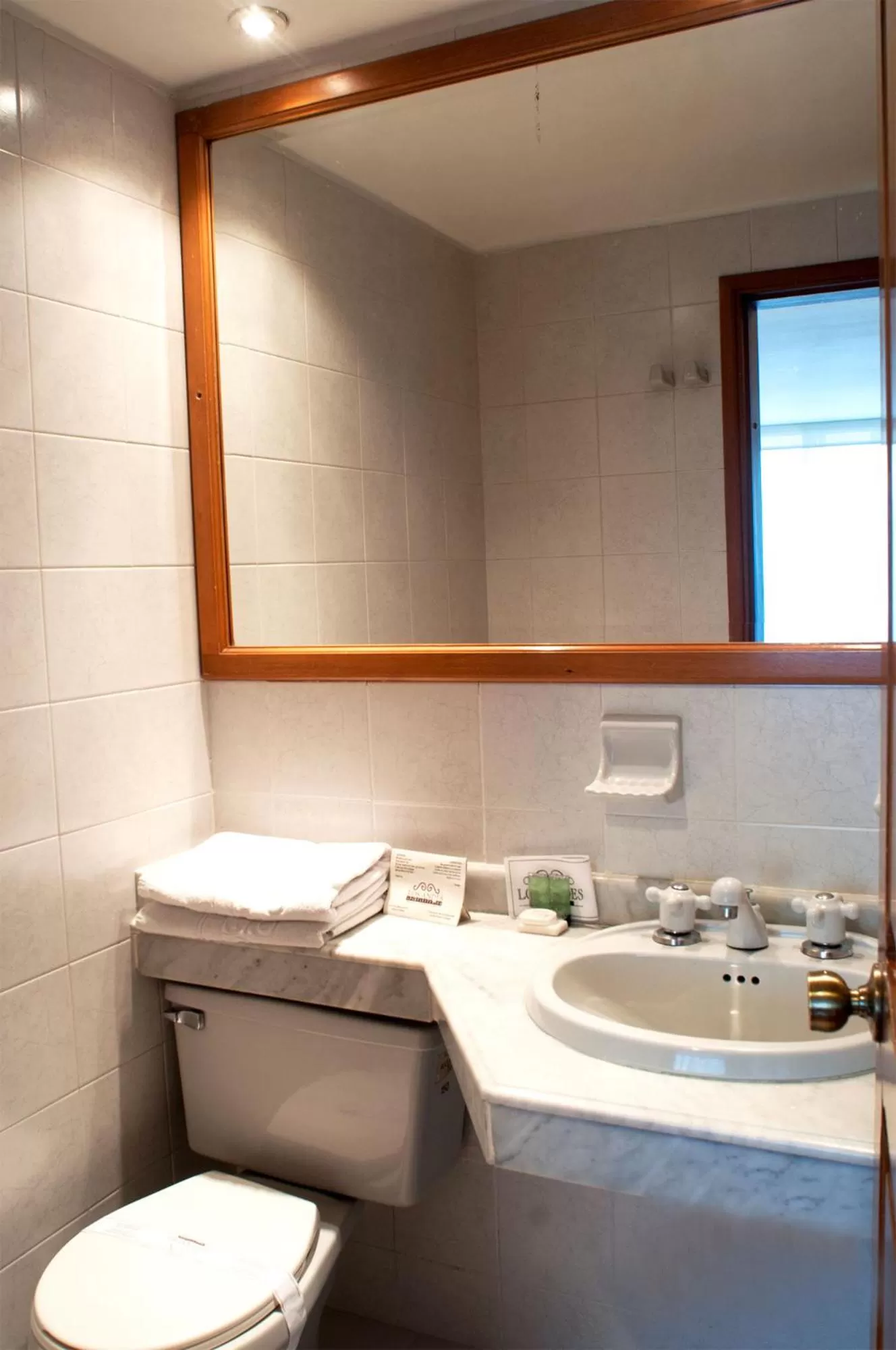 Bathroom in Apartaestudios Los Andes