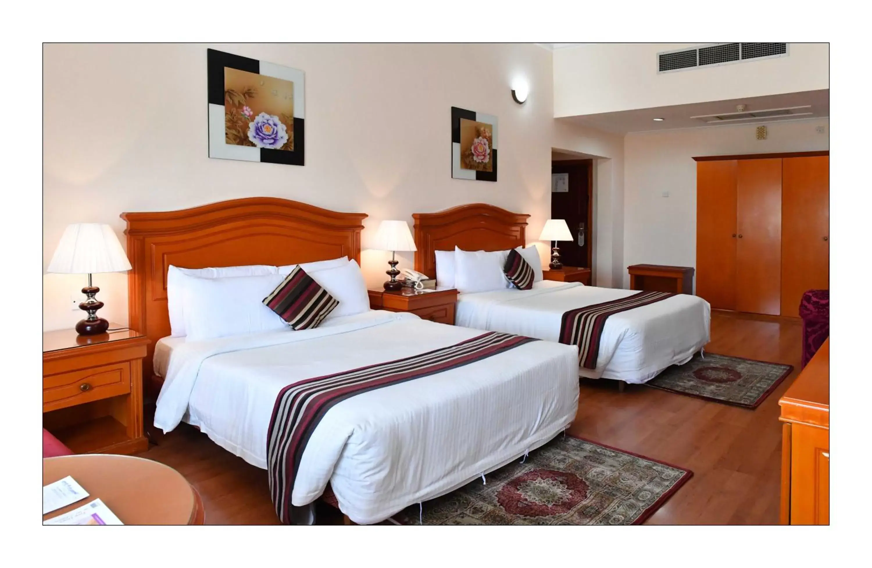 Bed in Gulf Gate Hotel