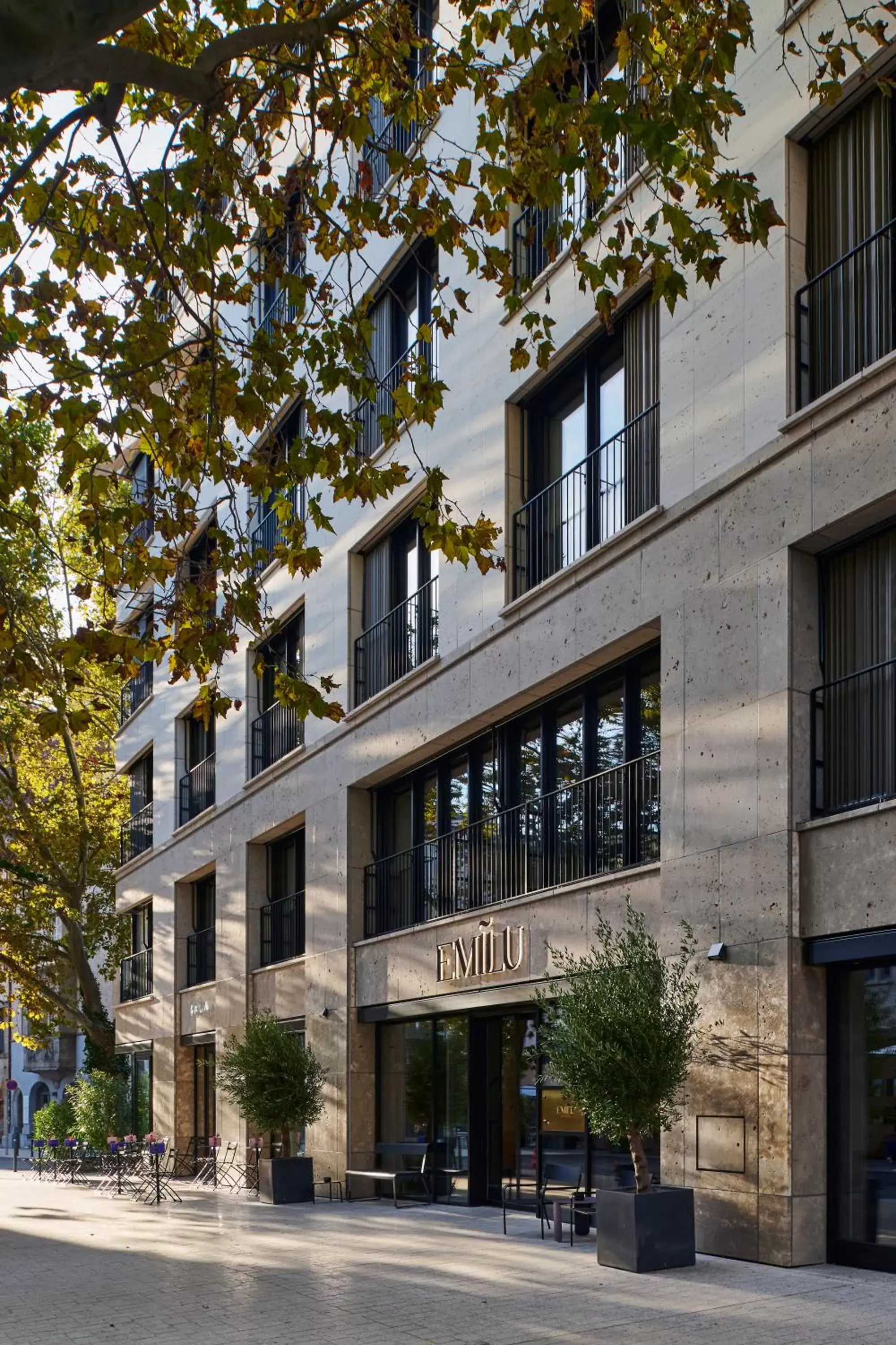 Property building in EmiLu Design Hotel Property building in EmiLu Design Hotel