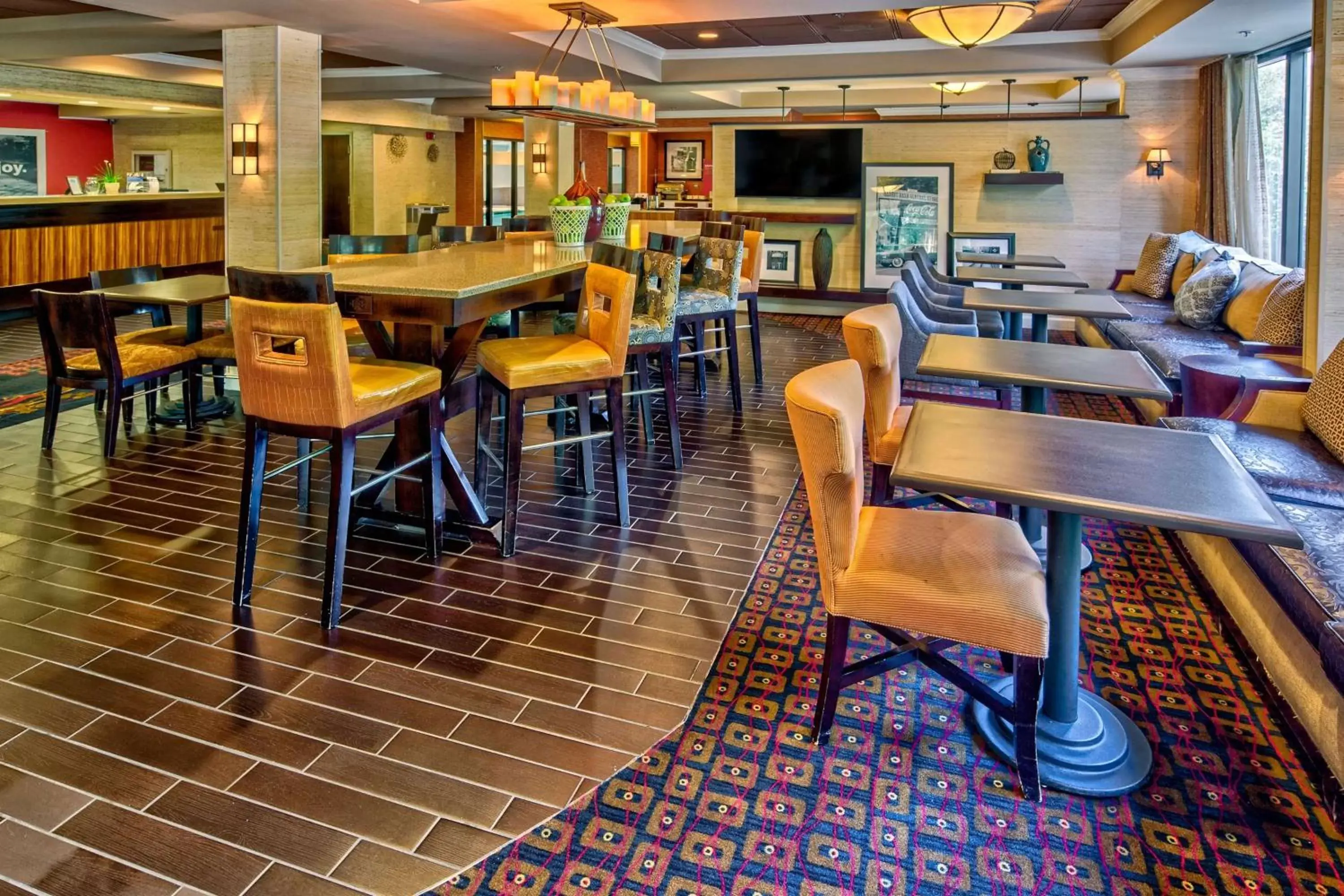 Lobby or reception, Restaurant/Places to Eat in Hampton Inn Atlanta-Peachtree Corners/Norcross
