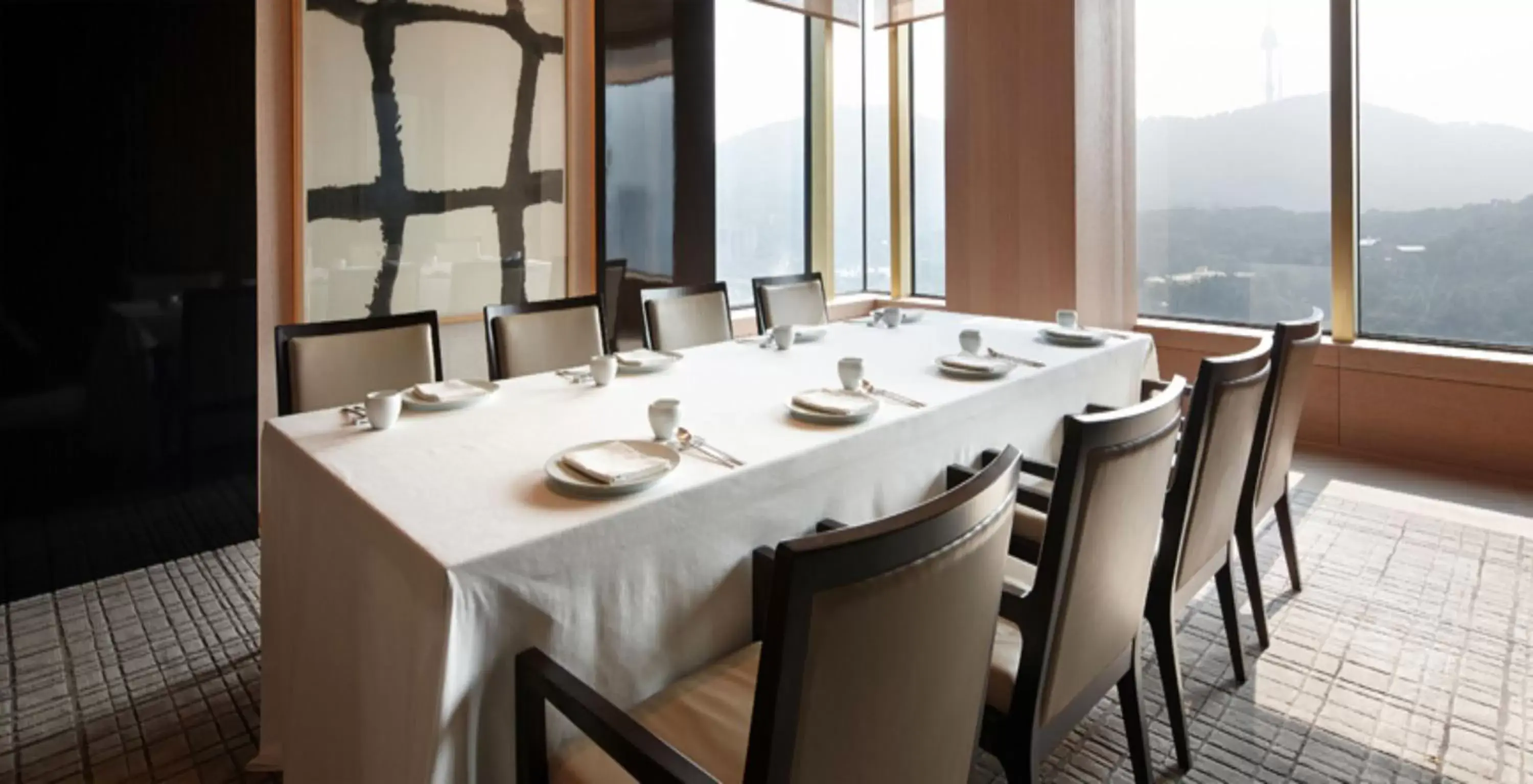 Dining area in The Shilla Seoul