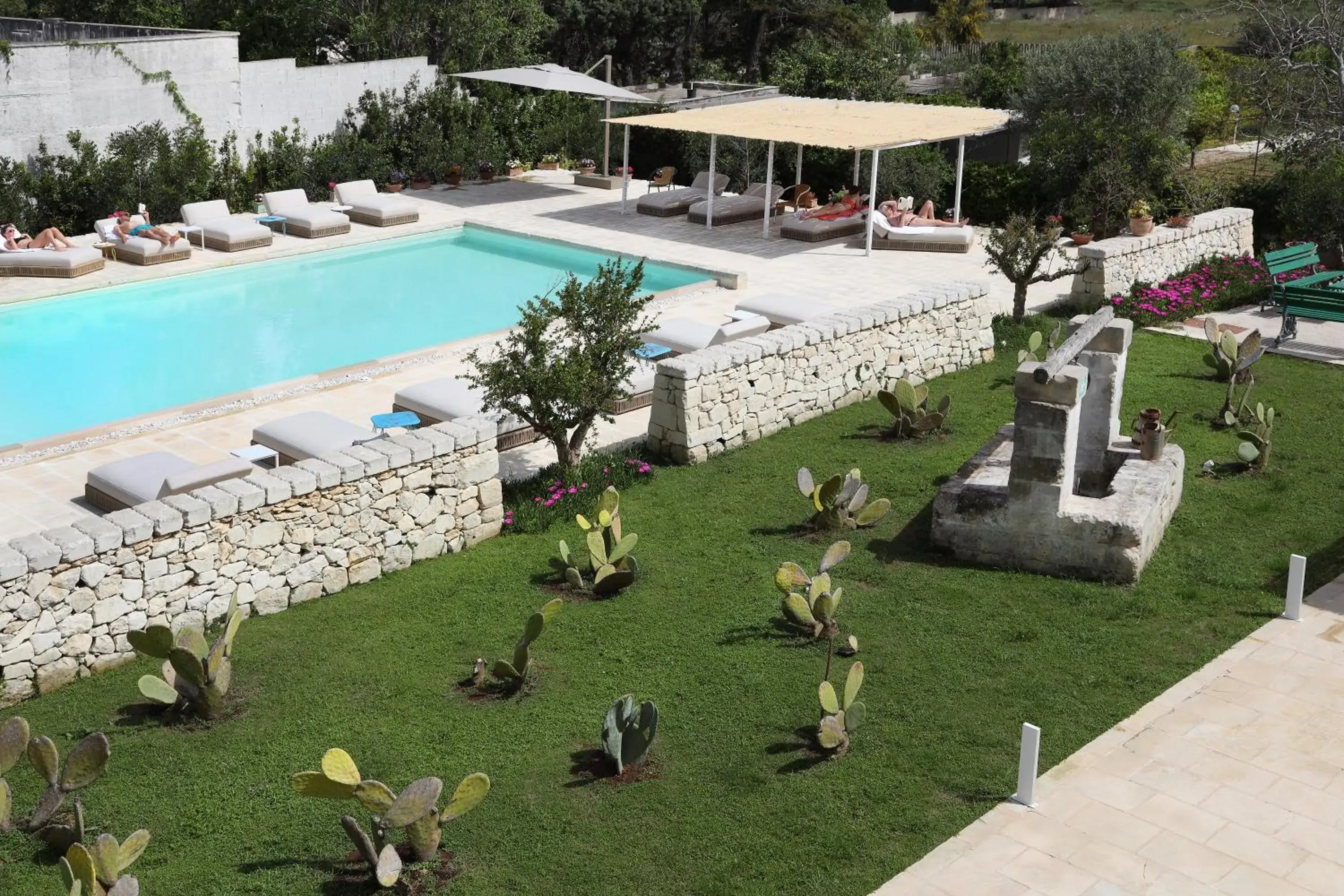 Garden, Pool View in Borgo Sentinella