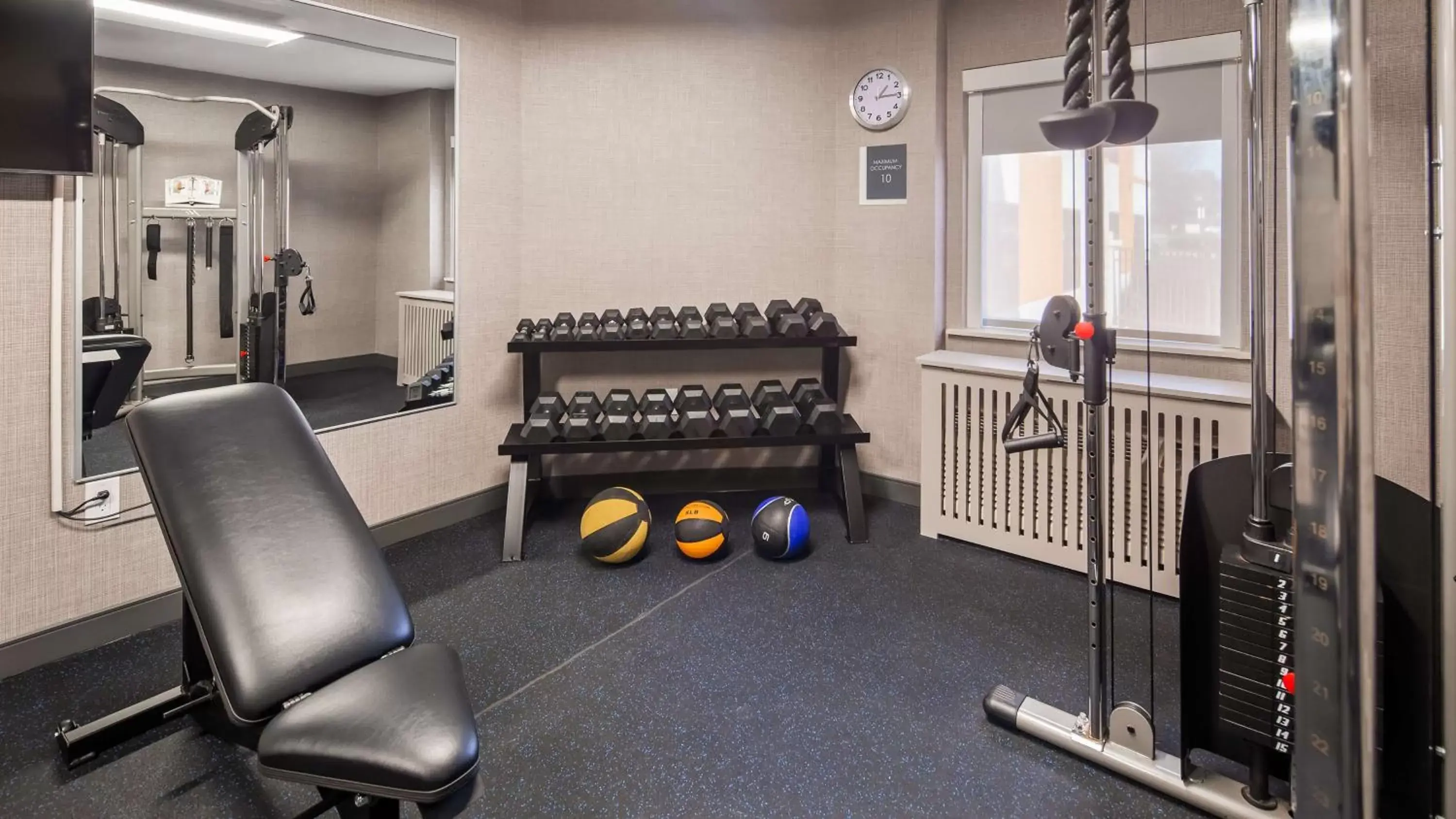 Fitness centre/facilities in Best Western Plus Raleigh Crabtree Valley Hotel