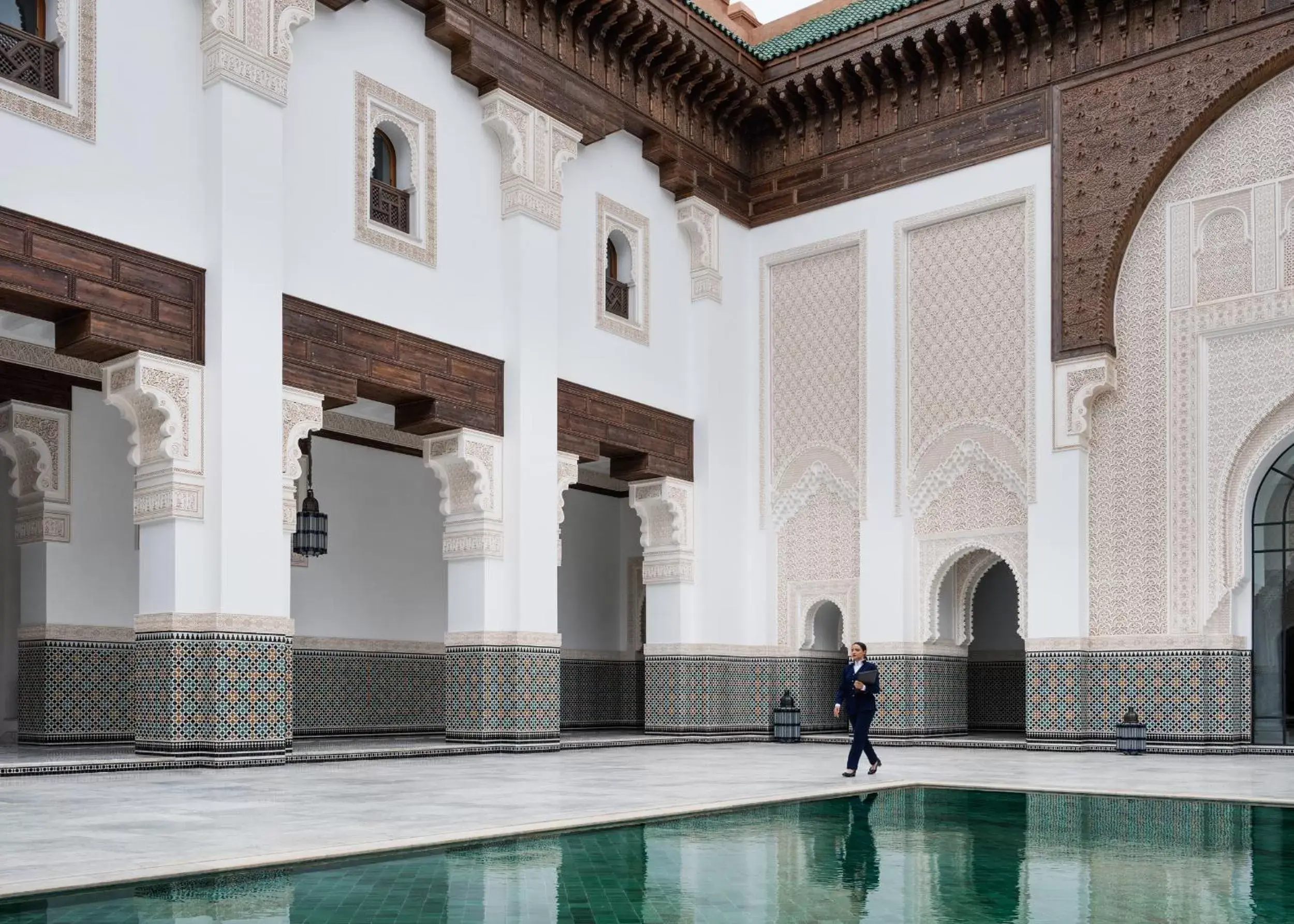 Property building, Swimming Pool in The Oberoi Marrakech