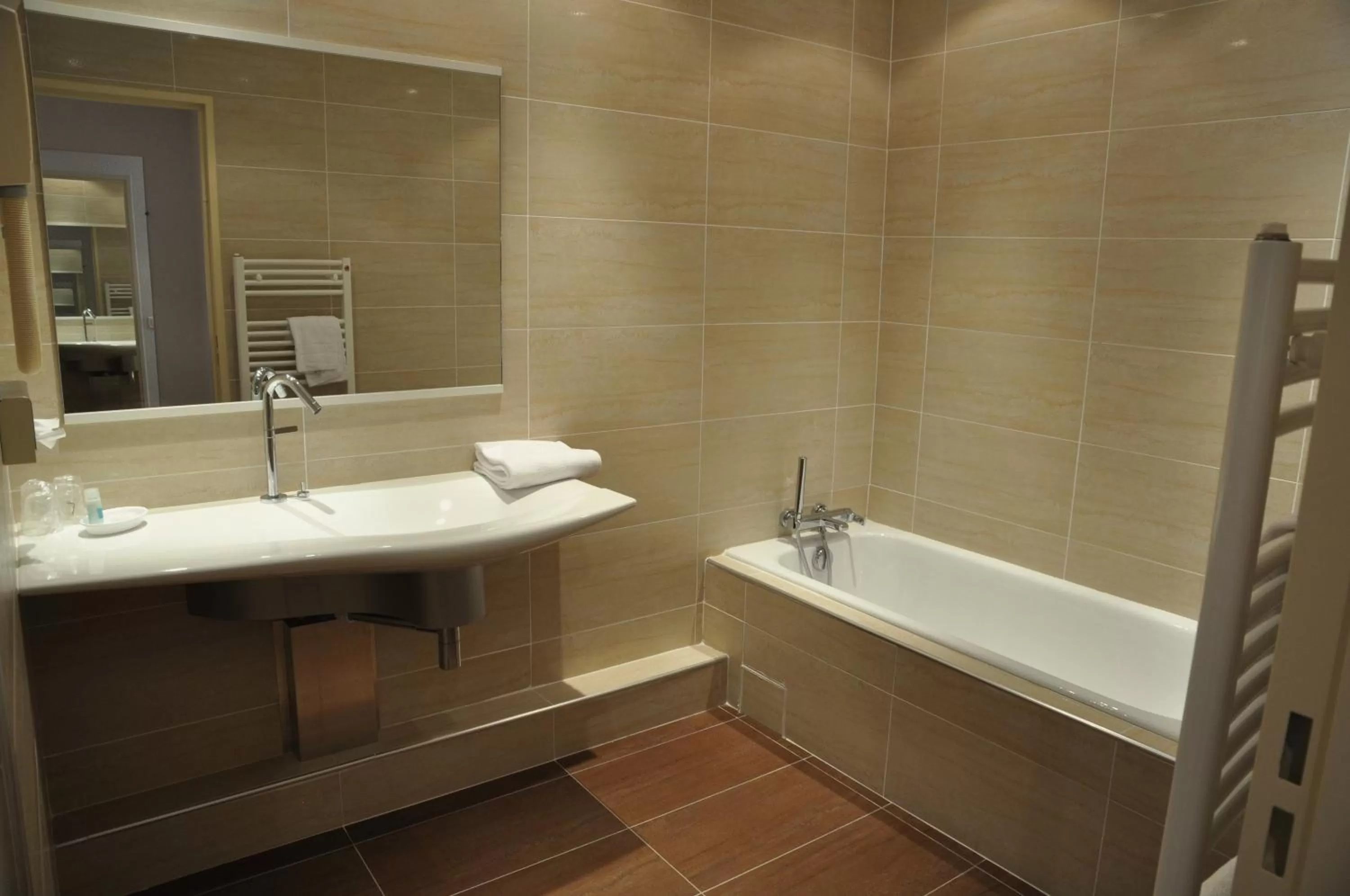 Bathroom in Hotel Poretta