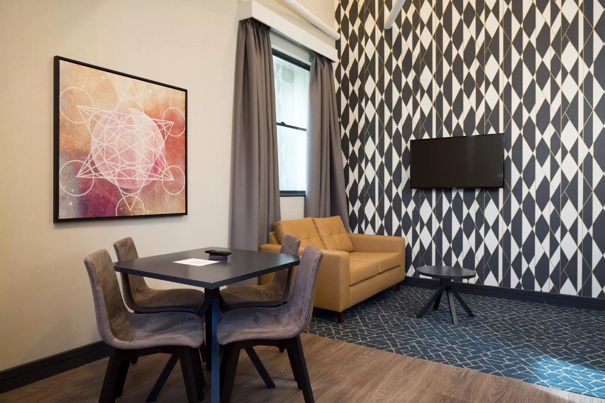 Decorative detail in Roomzzz Manchester Victoria