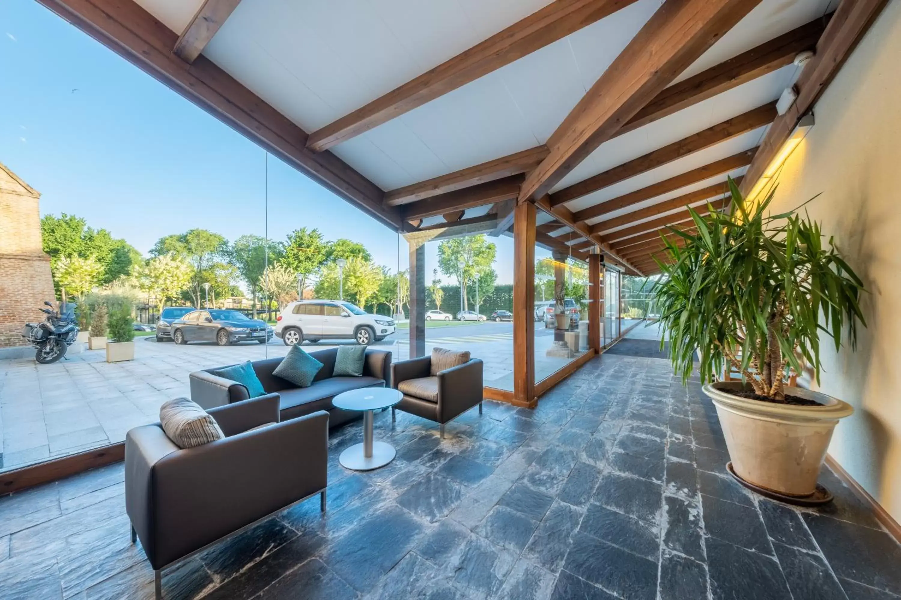 Seating area in Castilla Termal Olmedo