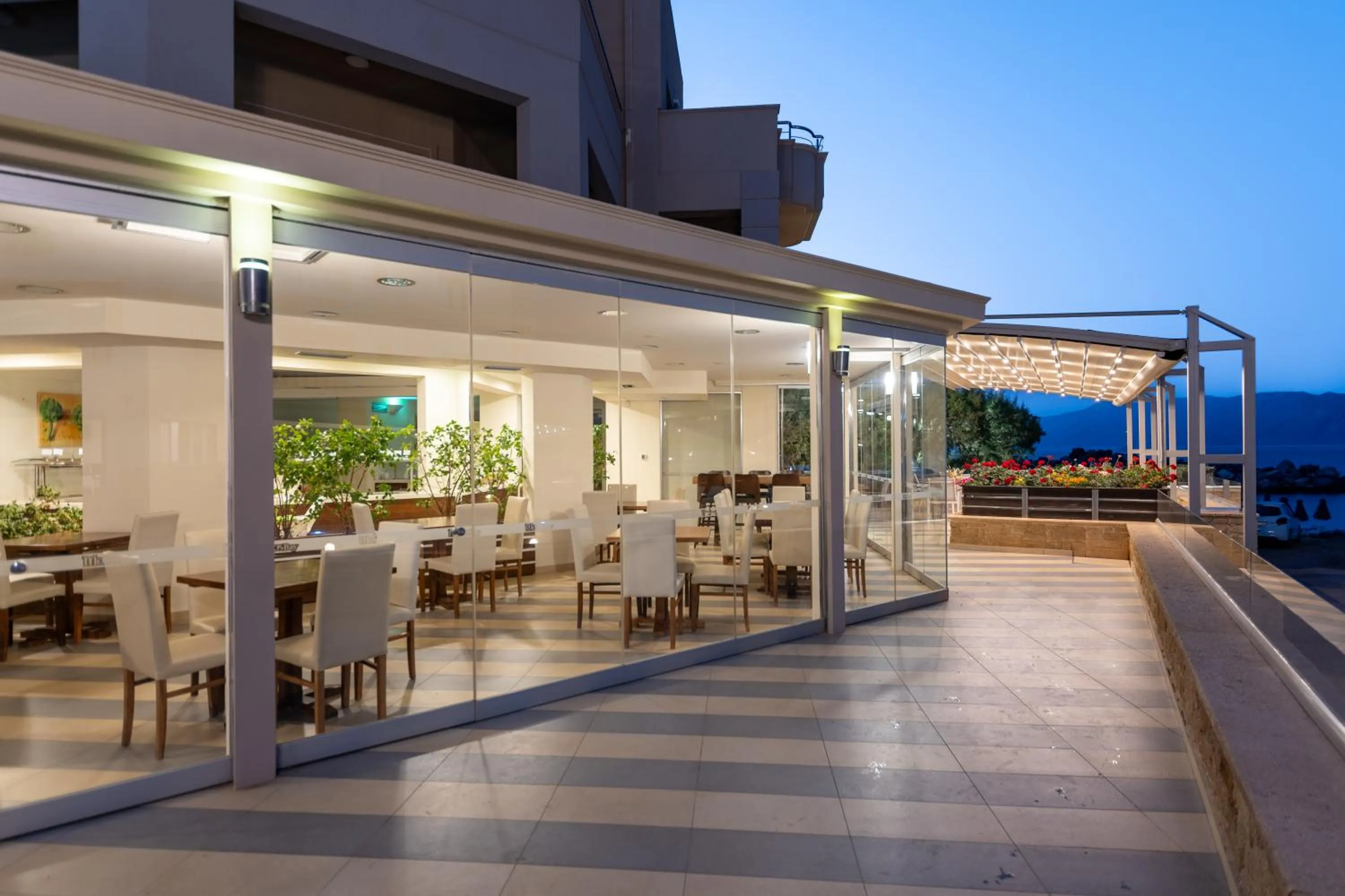 Breakfast in Molos Bay Hotel