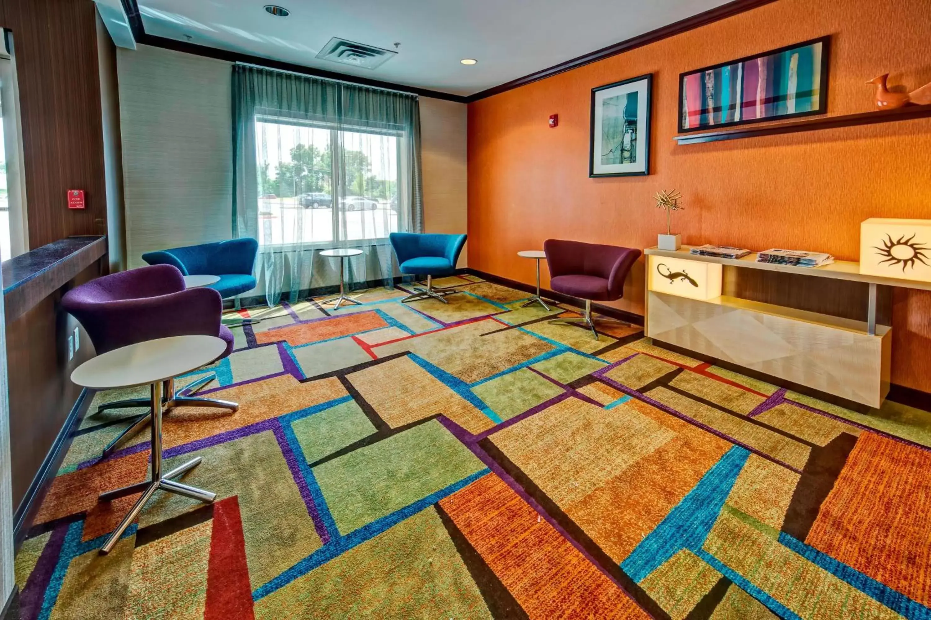 Lobby or reception, Lobby/Reception in Fairfield Inn and Suites by Marriott Oklahoma City Airport