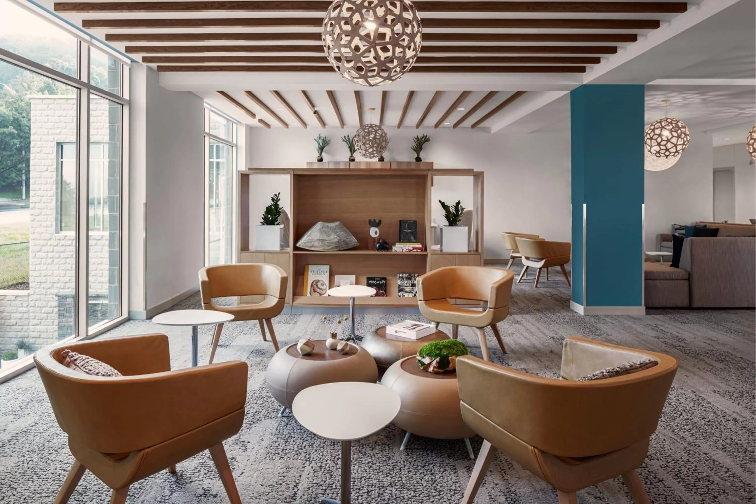 Lobby or reception in Element Asheville Downtown