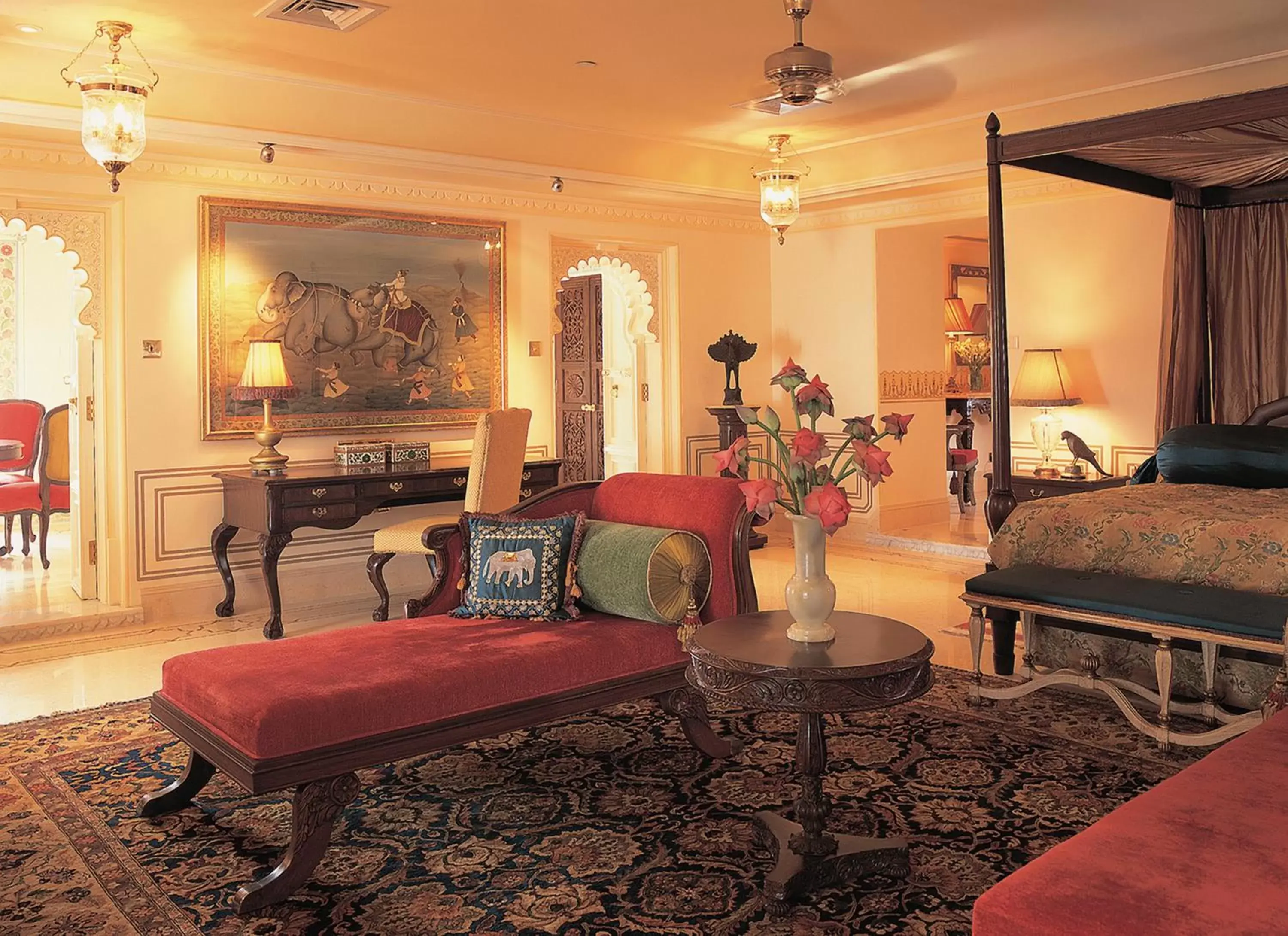 Seating area, Lobby/Reception in Taj Lake Palace Udaipur