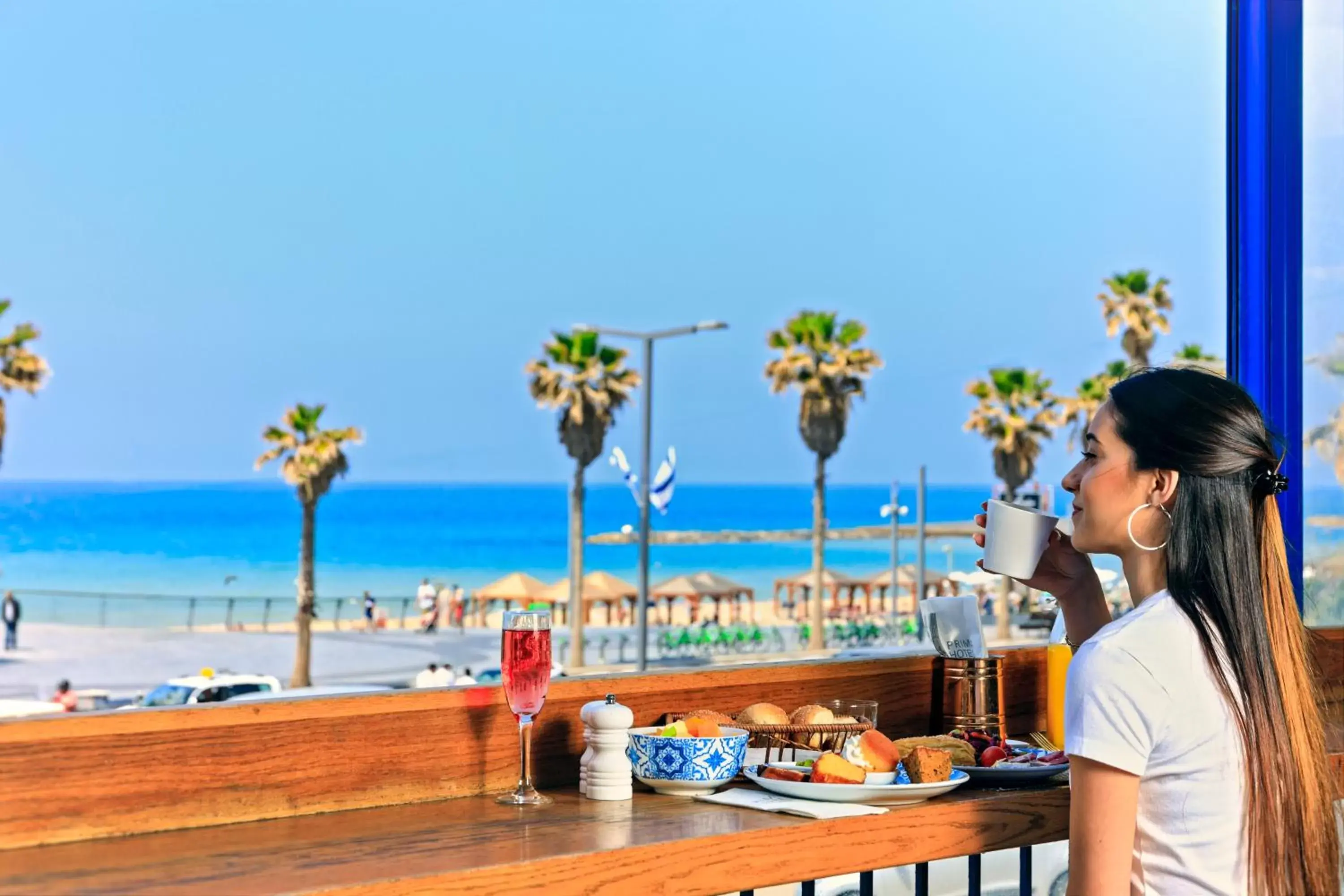 Sea view in Prima Tel Aviv Hotel