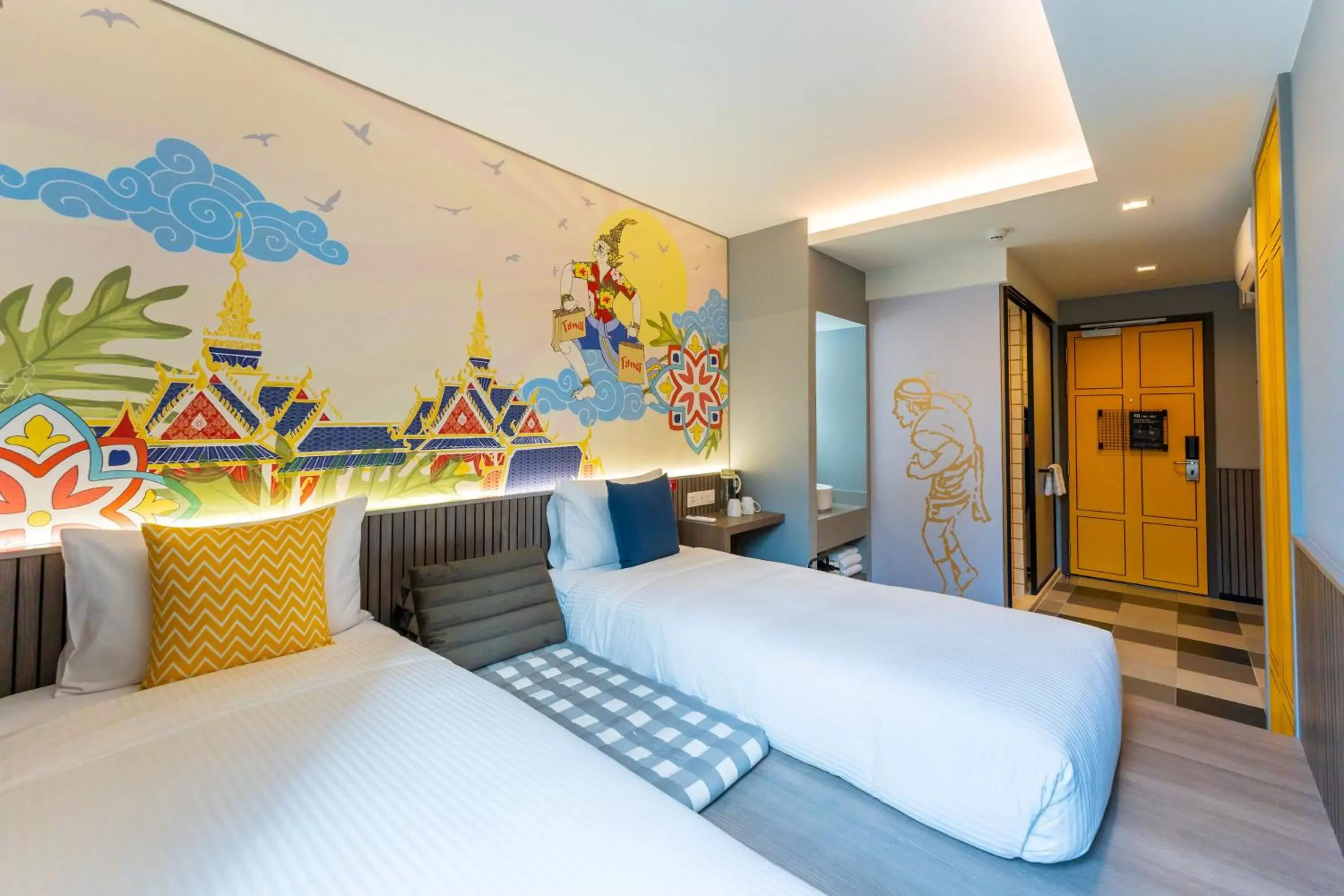 Bed in lyf Sukhumvit 8 Bangkok Managed by The Ascott Limited