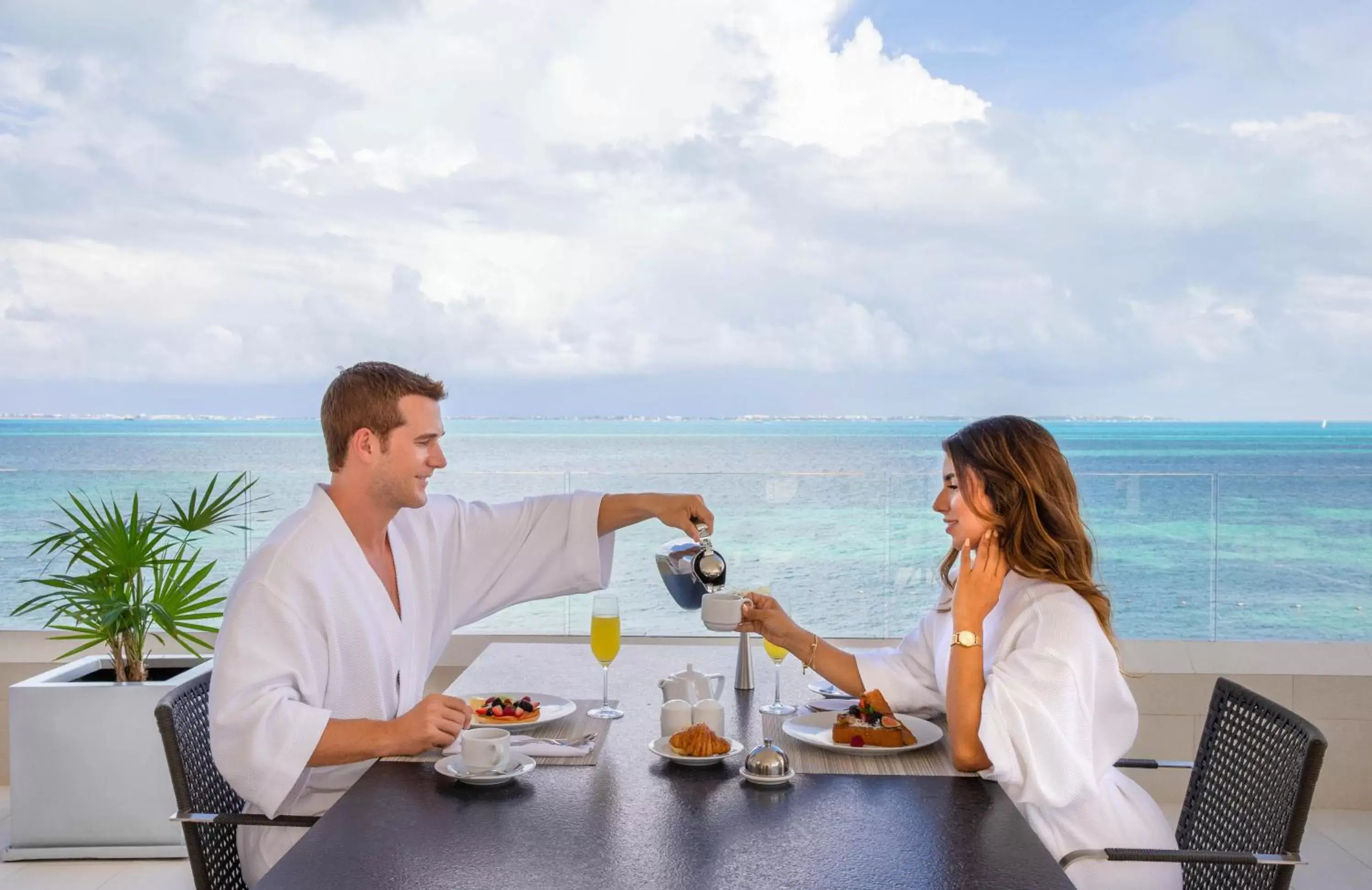 Balcony/Terrace in Garza Blanca Resort & Spa Cancun