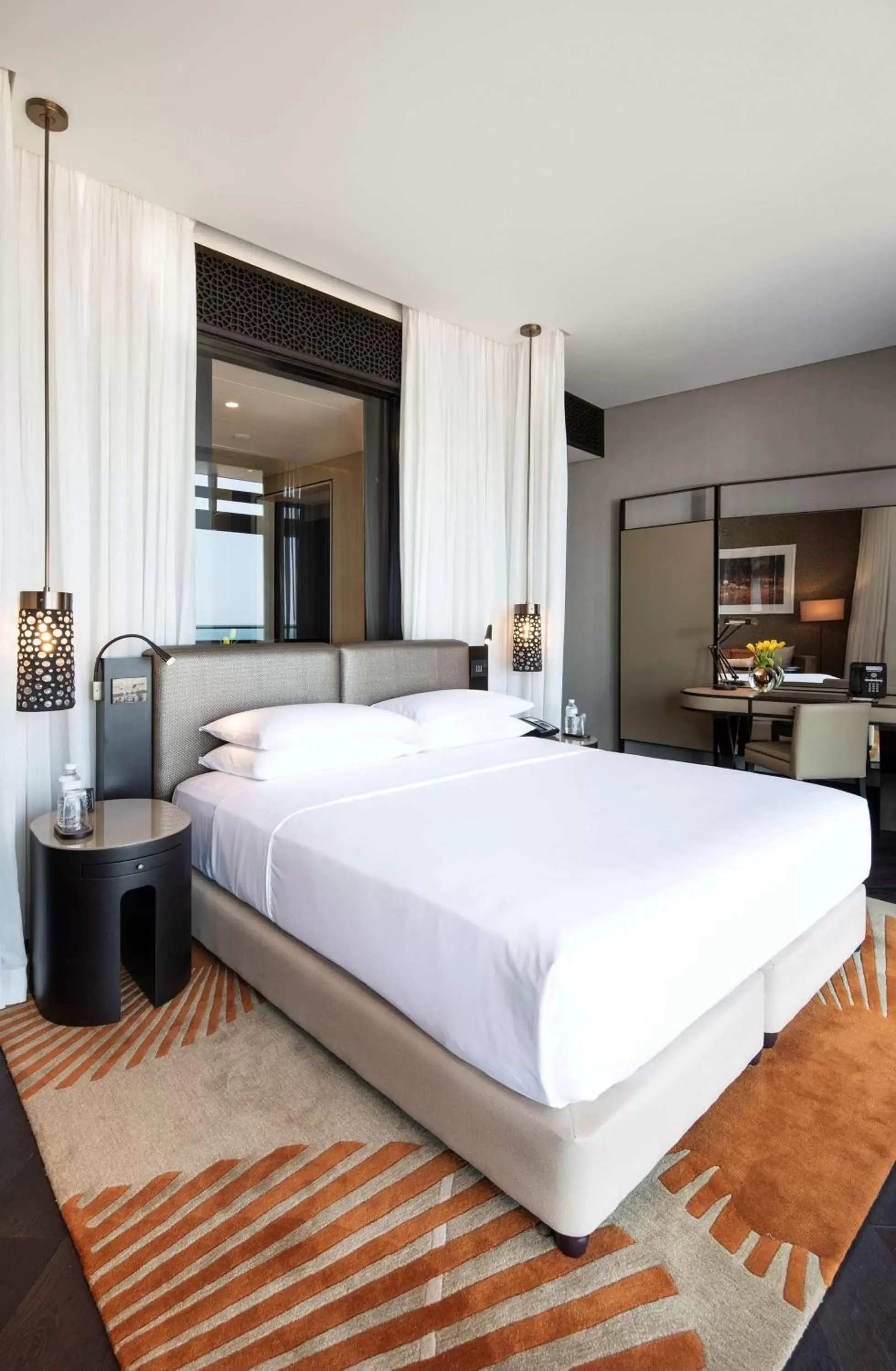 Bedroom, Bed in Grand Hyatt Abu Dhabi Hotel & Residences Emirates Pearl