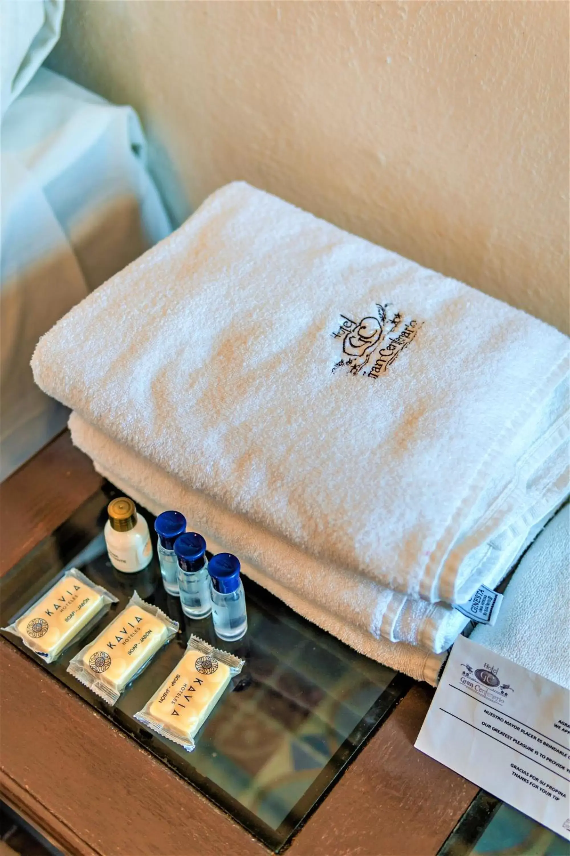 Decorative detail, Bed in Hotel Gran Centenario