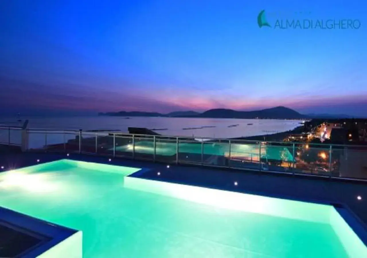 Pool view, Swimming Pool in Alma di Alghero Hotel